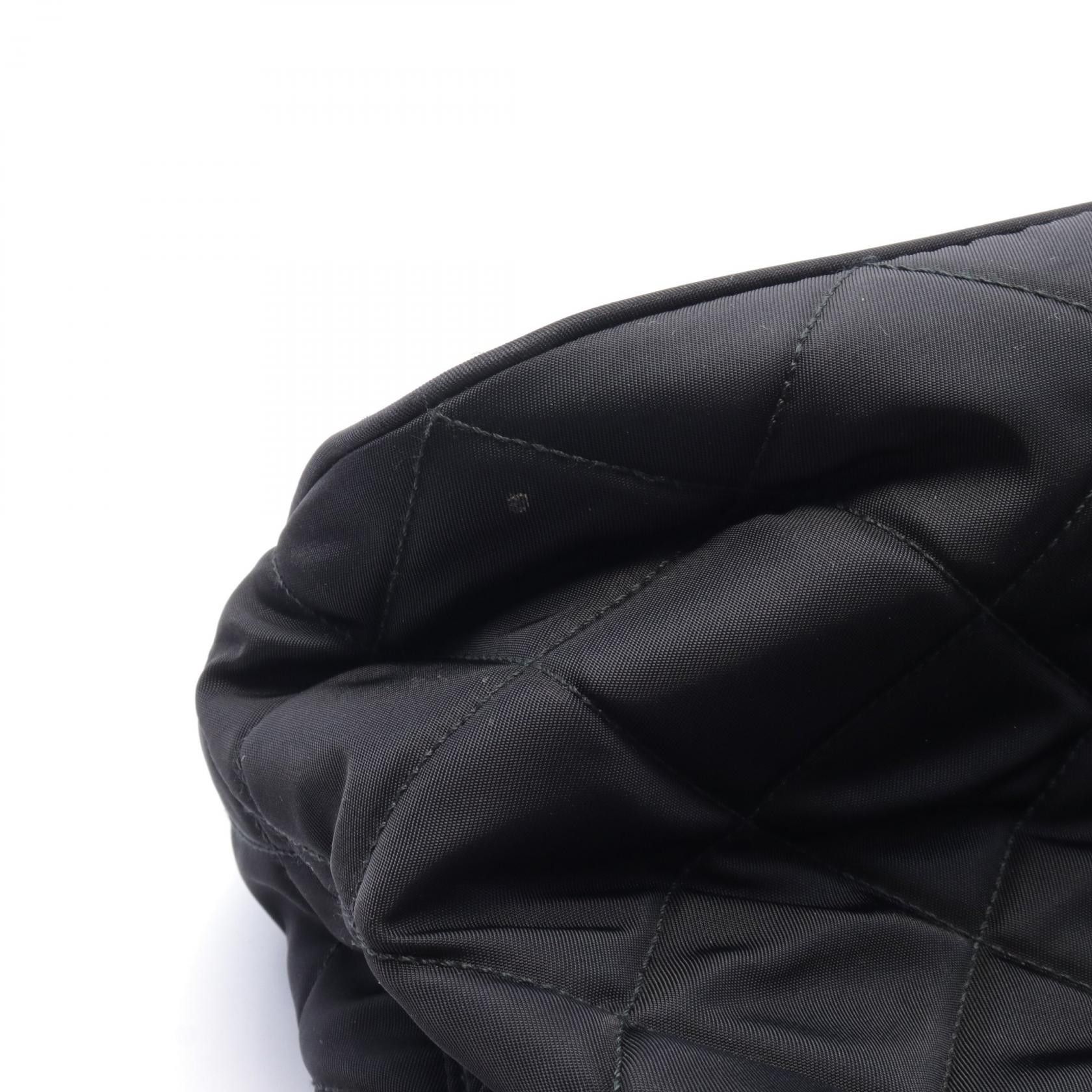 Prada Prada Tessuto Quilted Chain Tote Bag Canvas Tote Bag 1BG017 in Very Good Condition Size ONE SIZE - 5 Thumbnail