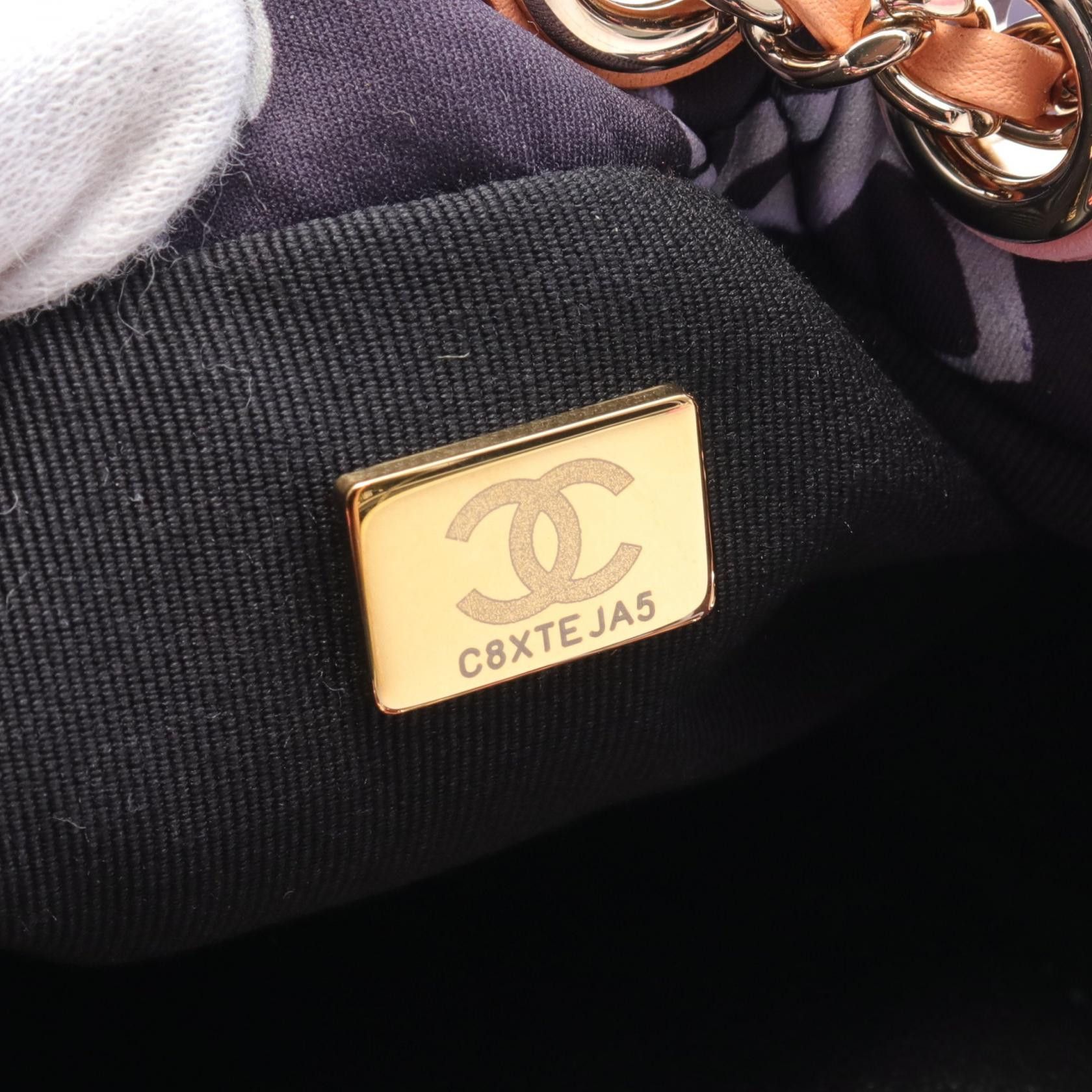Chanel Chanel CC Drawstring Backpack Canvas Backpack AS4810 in Excellent Condition Size ONE SIZE - 5 Thumbnail