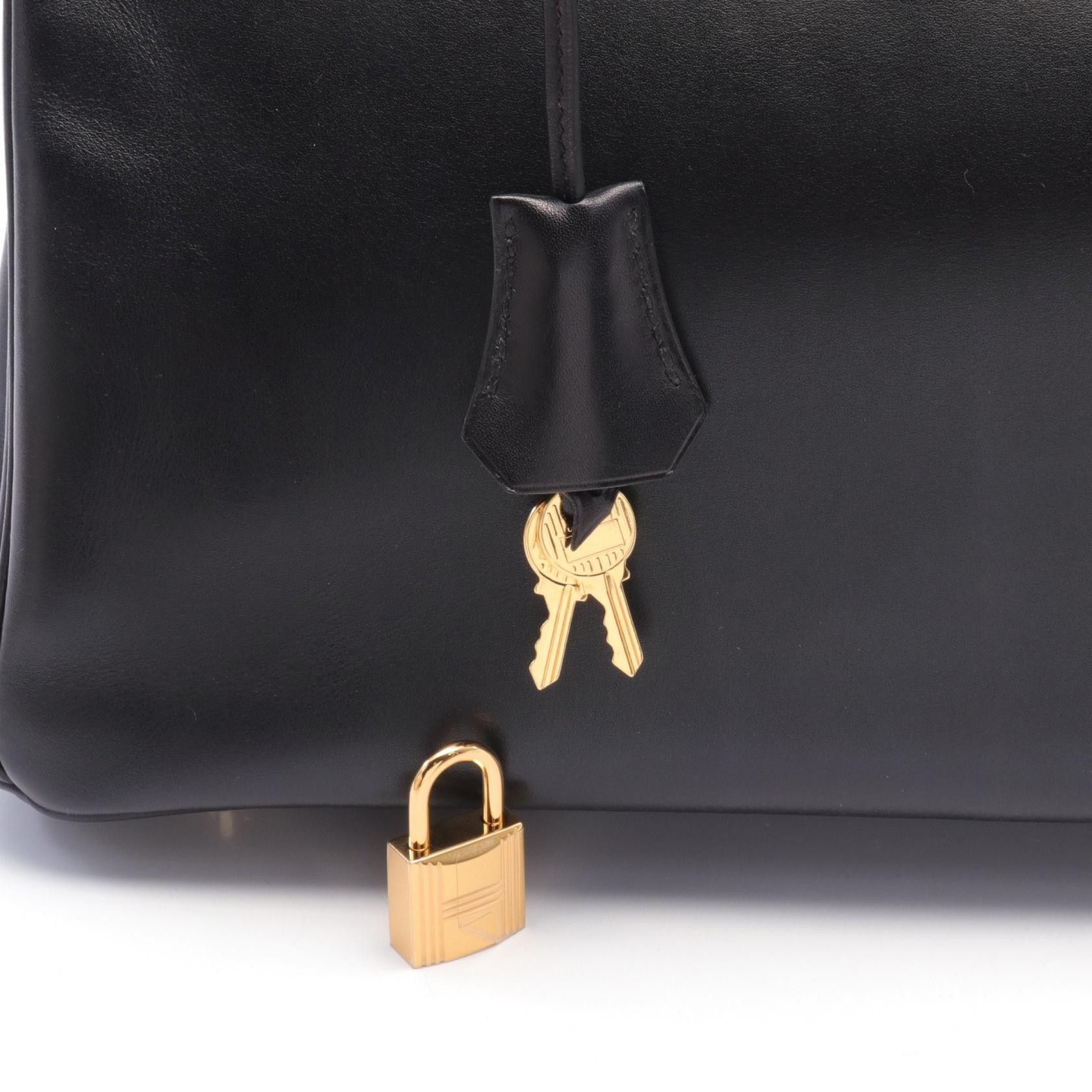 Hermes Hermes Birkin 35 Leather Handbag in Great Condition Size ONE SIZE - 6 Thumbnail