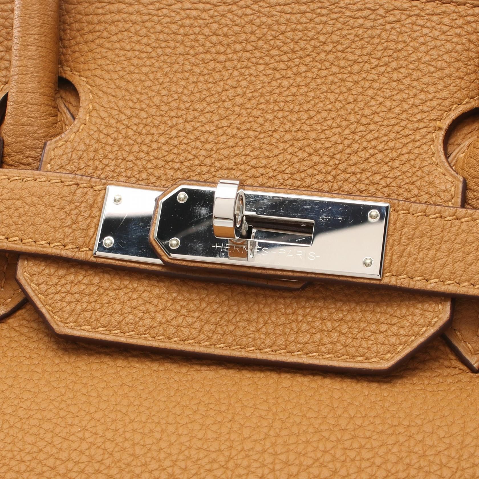 Hermes Hermes Togo Verso Birkin 30 Leather Handbag 072019CK in Great Condition Size ONE SIZE - 9 Thumbnail