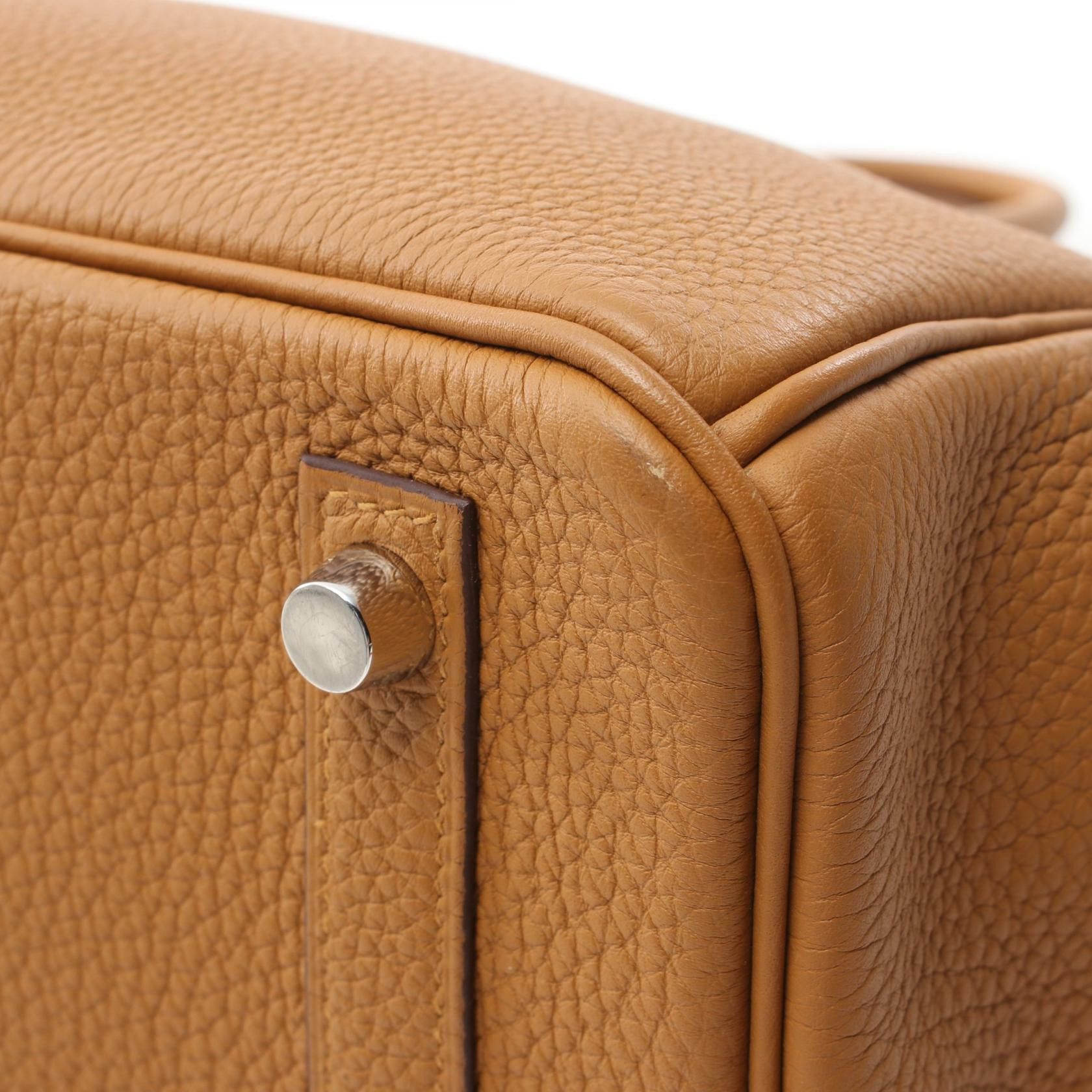 Hermes Hermes Togo Verso Birkin 30 Leather Handbag 072019CK in Great Condition Size ONE SIZE - 8 Thumbnail