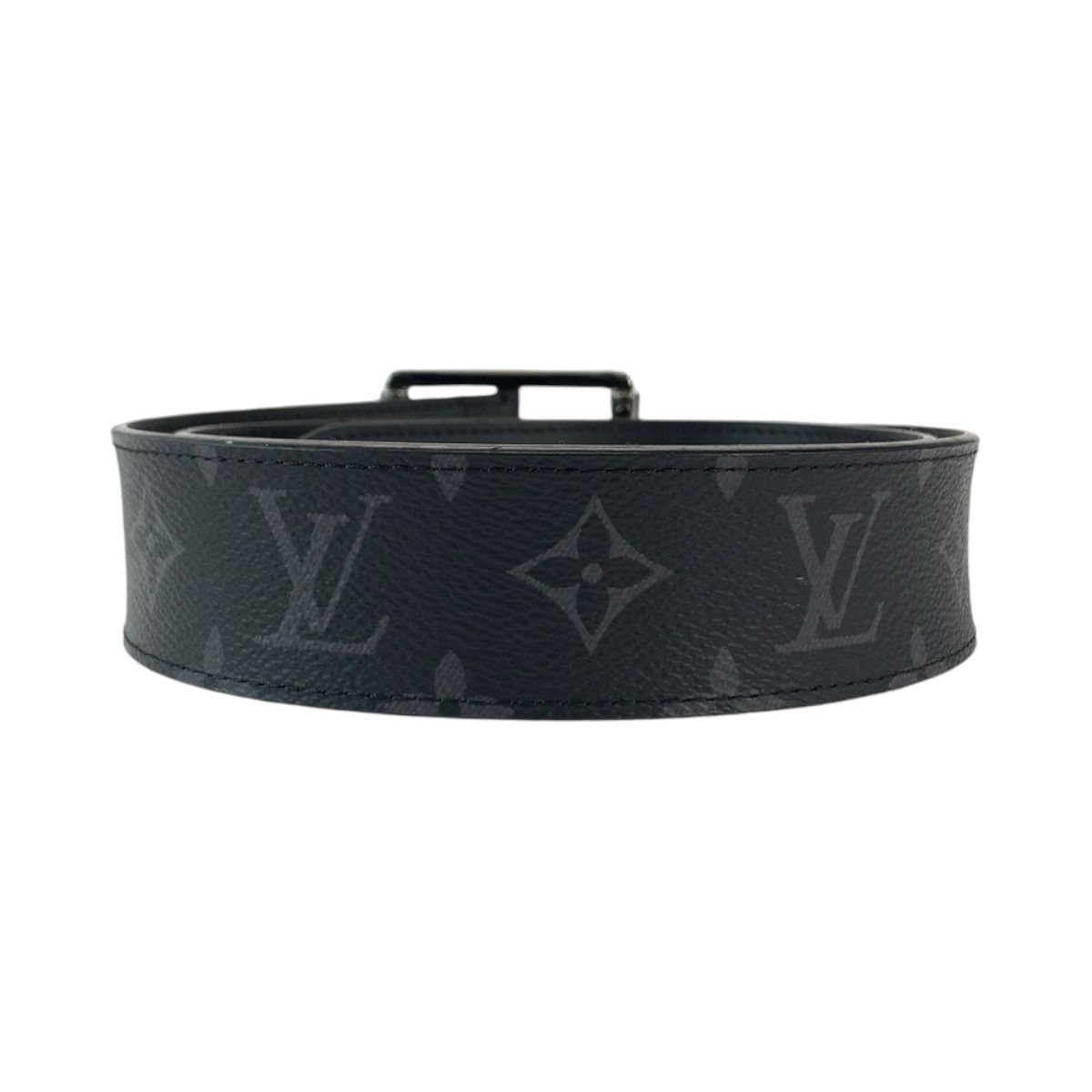 Louis Vuitton Louis Vuitton Louis Vuitton Monogram Eclipse Belt M9044 Canvas Belt M9044 in Very Good Condition Size ONE SIZE - 2 Thumbnail