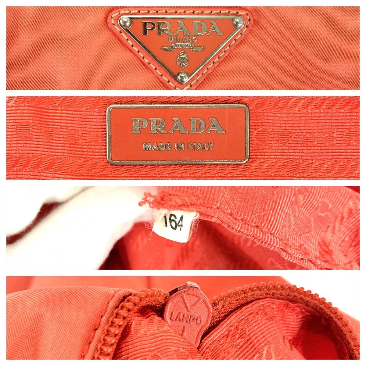 Prada Prada Prada Nylon Tessuto Logo Tote Bag Canvas Tote Bag 408488 in Very Good Condition Size ONE SIZE - 4 Thumbnail