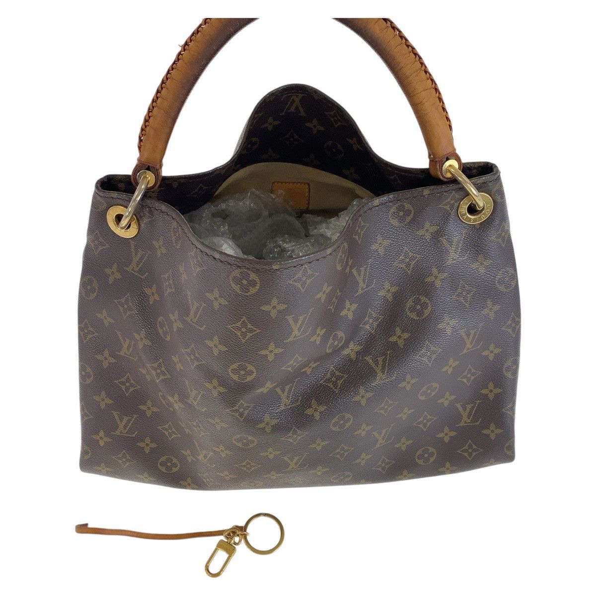 Louis Vuitton Louis Vuitton Louis Vuitton Artsy MM Shoulder Bag PVC/Leather Canvas Shoulder Bag M40249 in Good Condition Size ONE SIZE - 6 Thumbnail