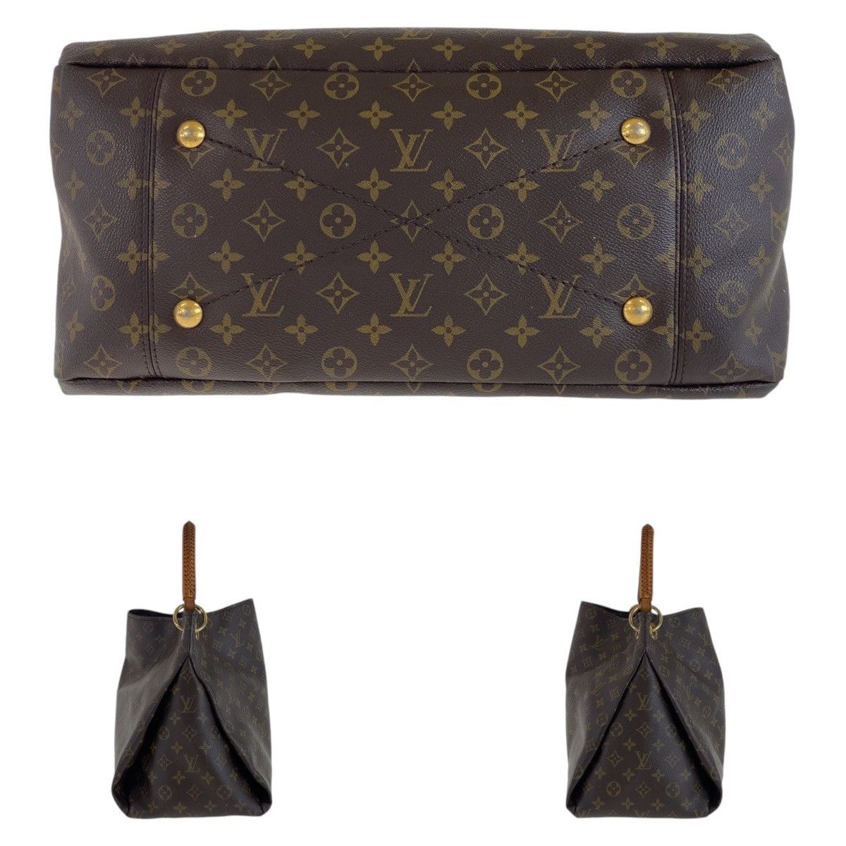 Louis Vuitton Louis Vuitton Louis Vuitton Artsy MM Shoulder Bag PVC/Leather Canvas Shoulder Bag M40249 in Good Condition Size ONE SIZE - 7 Thumbnail