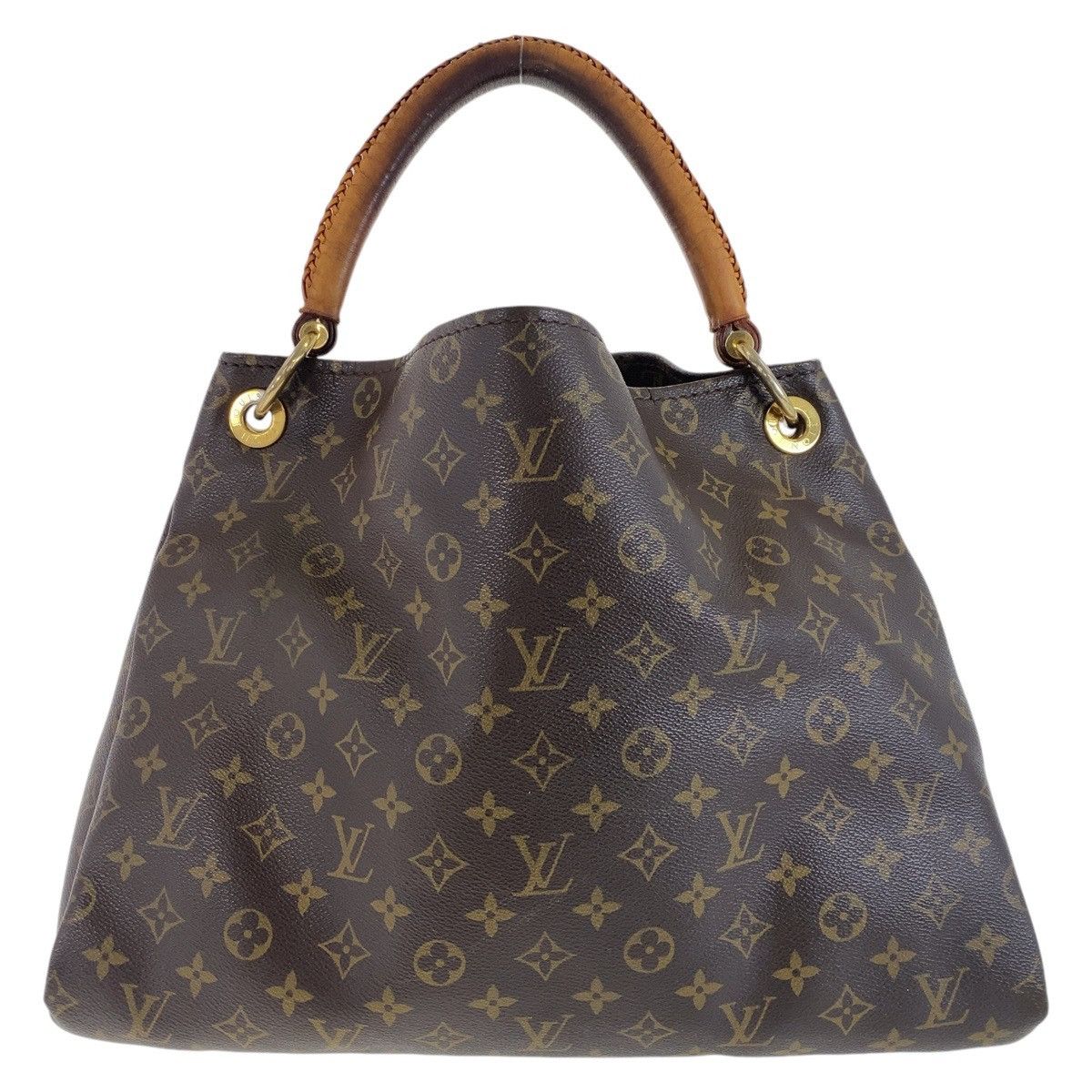 Louis Vuitton Louis Vuitton Louis Vuitton Artsy MM Shoulder Bag PVC/Leather Canvas Shoulder Bag M40249 in Good Condition Size ONE SIZE - 2 Thumbnail