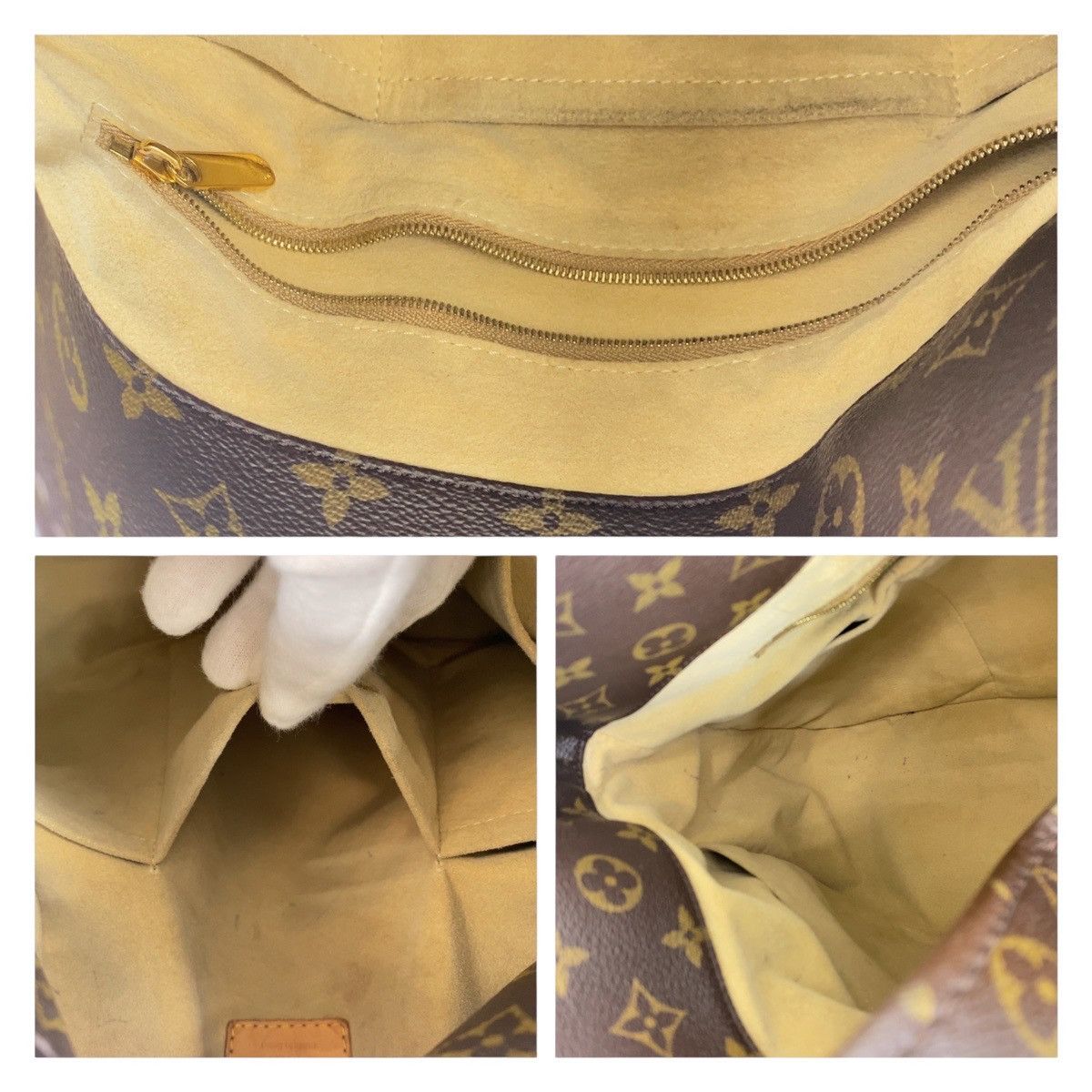 Louis Vuitton Louis Vuitton Louis Vuitton Artsy MM Shoulder Bag PVC/Leather Canvas Shoulder Bag M40249 in Good Condition Size ONE SIZE - 5 Thumbnail