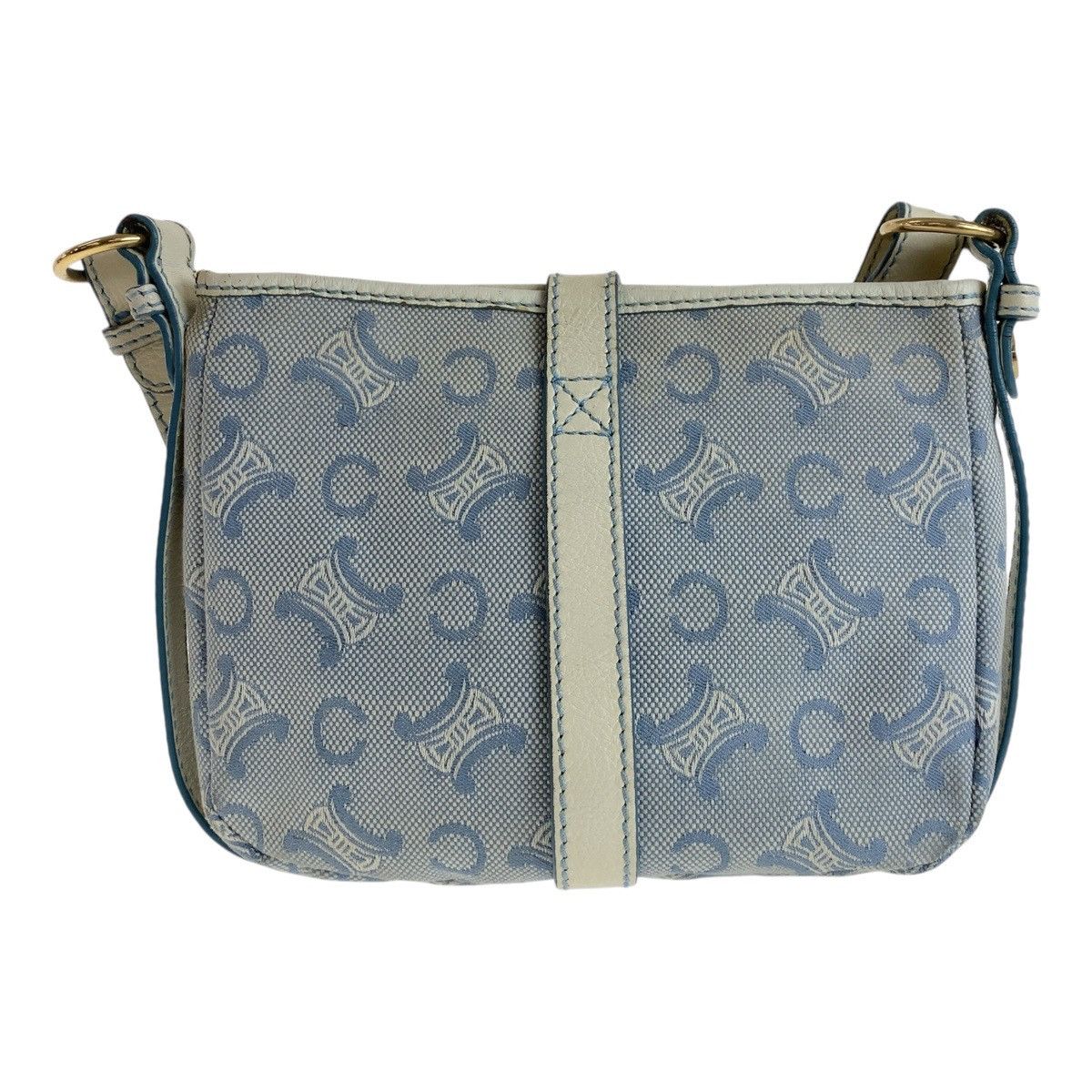 Celine Celine Celine Macadam Canvas Leather Crossbody Bag Canvas Crossbody Bag in Very Good Condition Size ONE SIZE - 2 Thumbnail