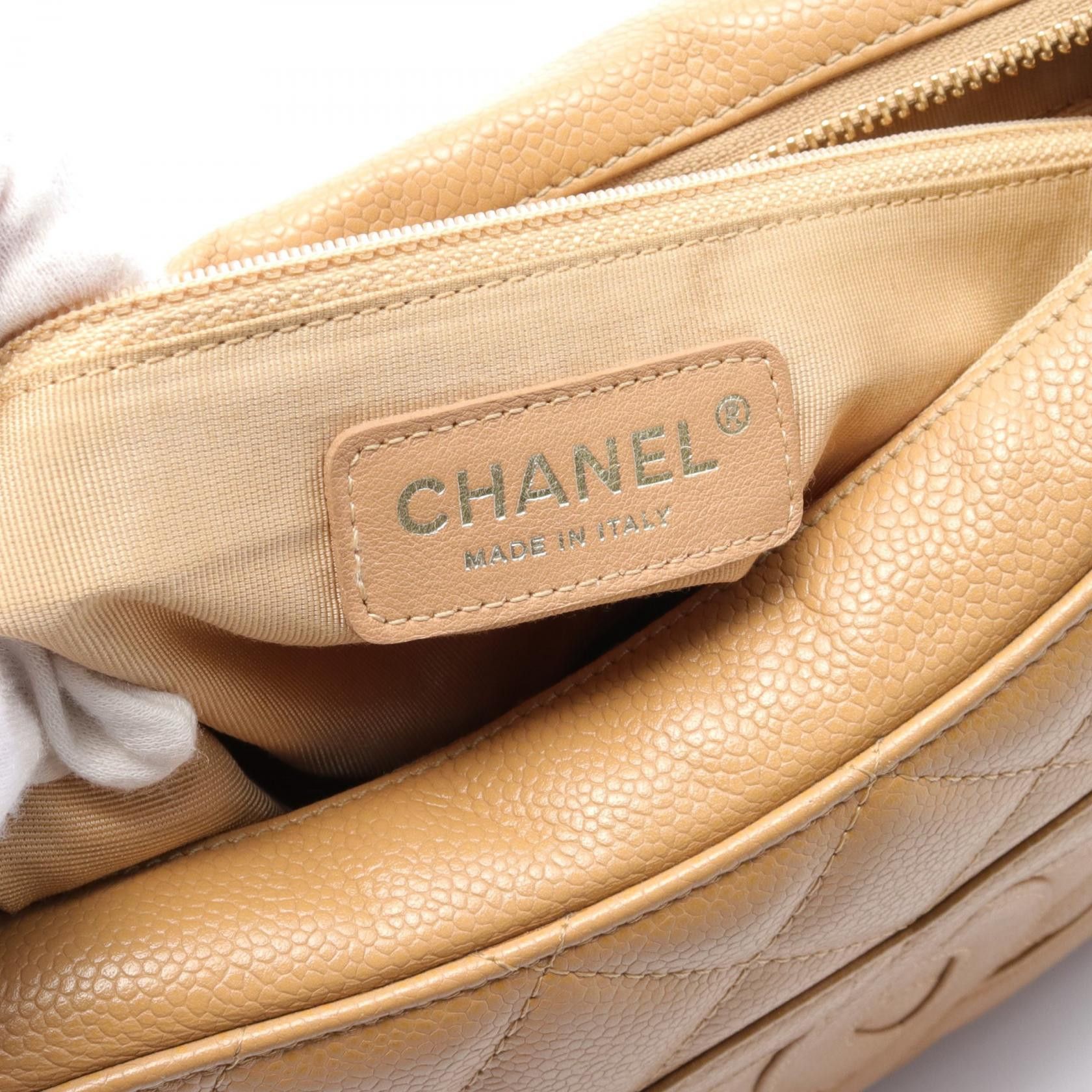 Chanel Chanel CC Caviar Timeless Shoulder Bag Leather Shoulder Bag in Very Good Condition Size ONE SIZE - 4 Thumbnail