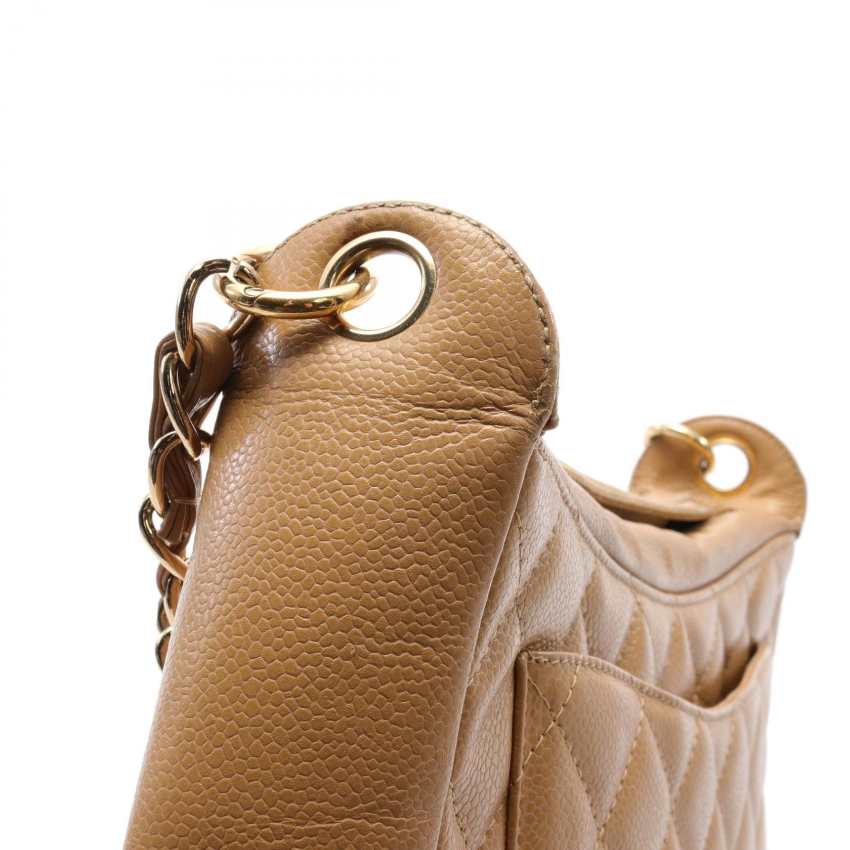 Chanel Chanel CC Caviar Timeless Shoulder Bag Leather Shoulder Bag in Very Good Condition Size ONE SIZE - 10 Thumbnail