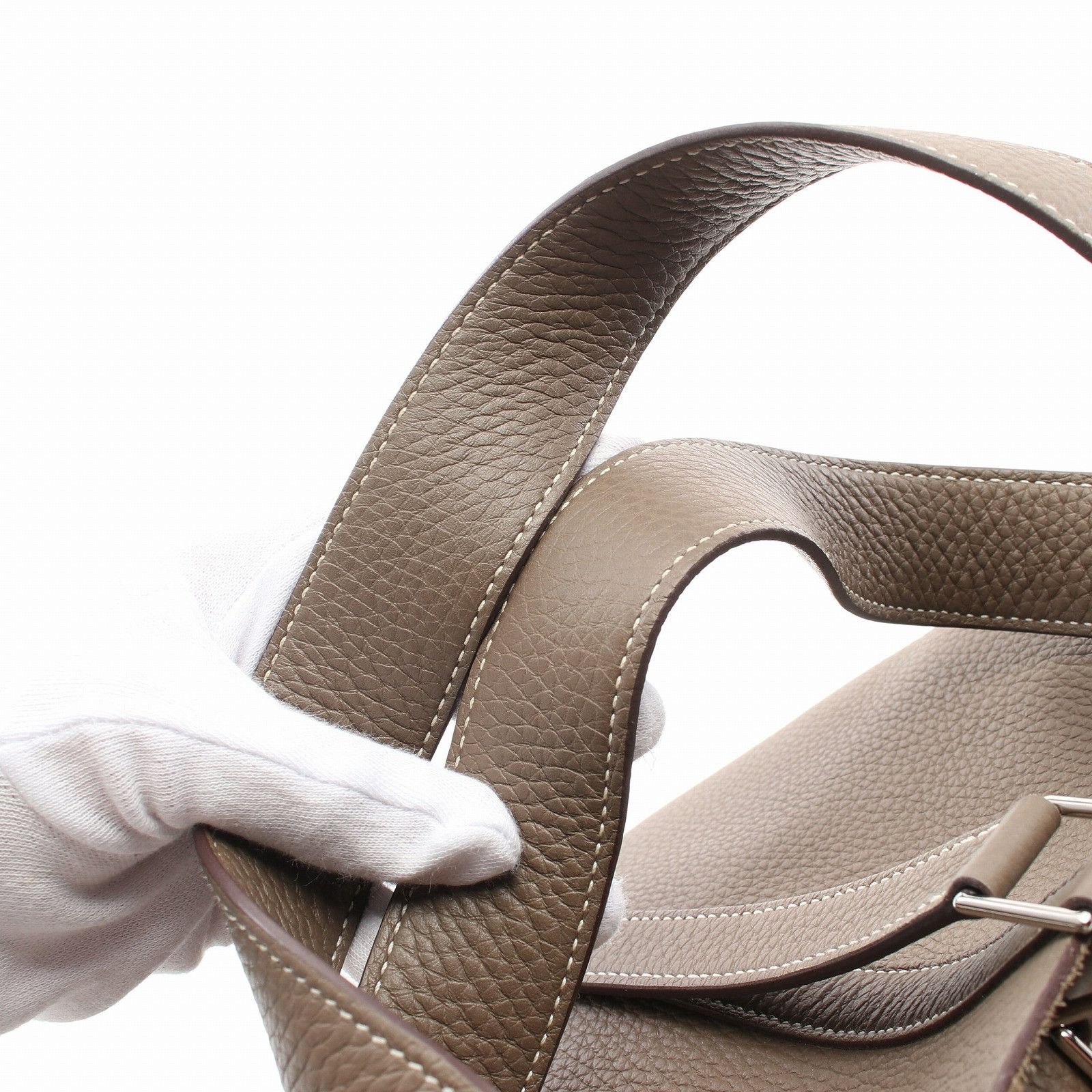 Hermes Hermes Clemence Picotin Lock GM Leather Handbag in Great Condition Size ONE SIZE - 9 Thumbnail