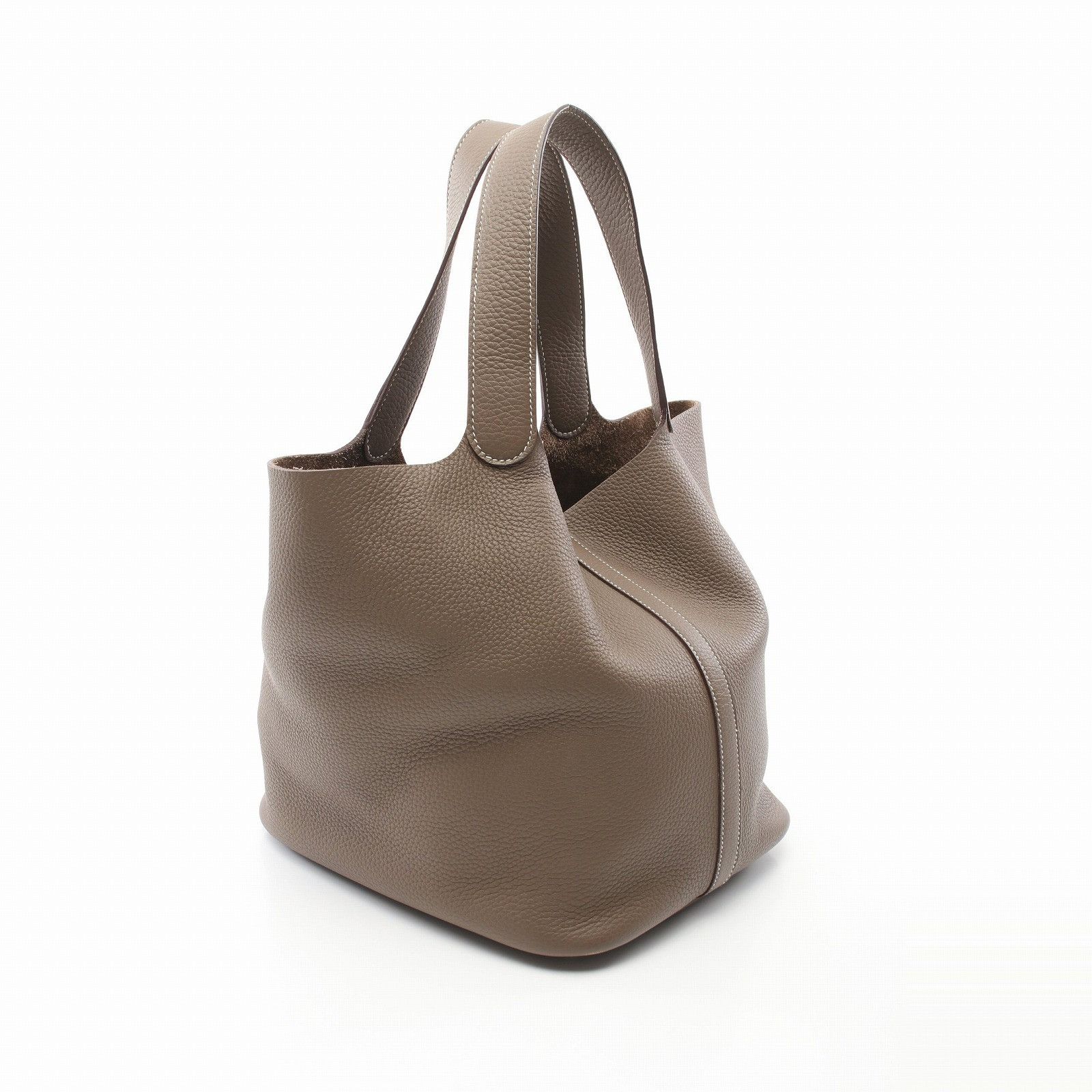Hermes Hermes Clemence Picotin Lock GM Leather Handbag in Great Condition Size ONE SIZE - 2 Thumbnail