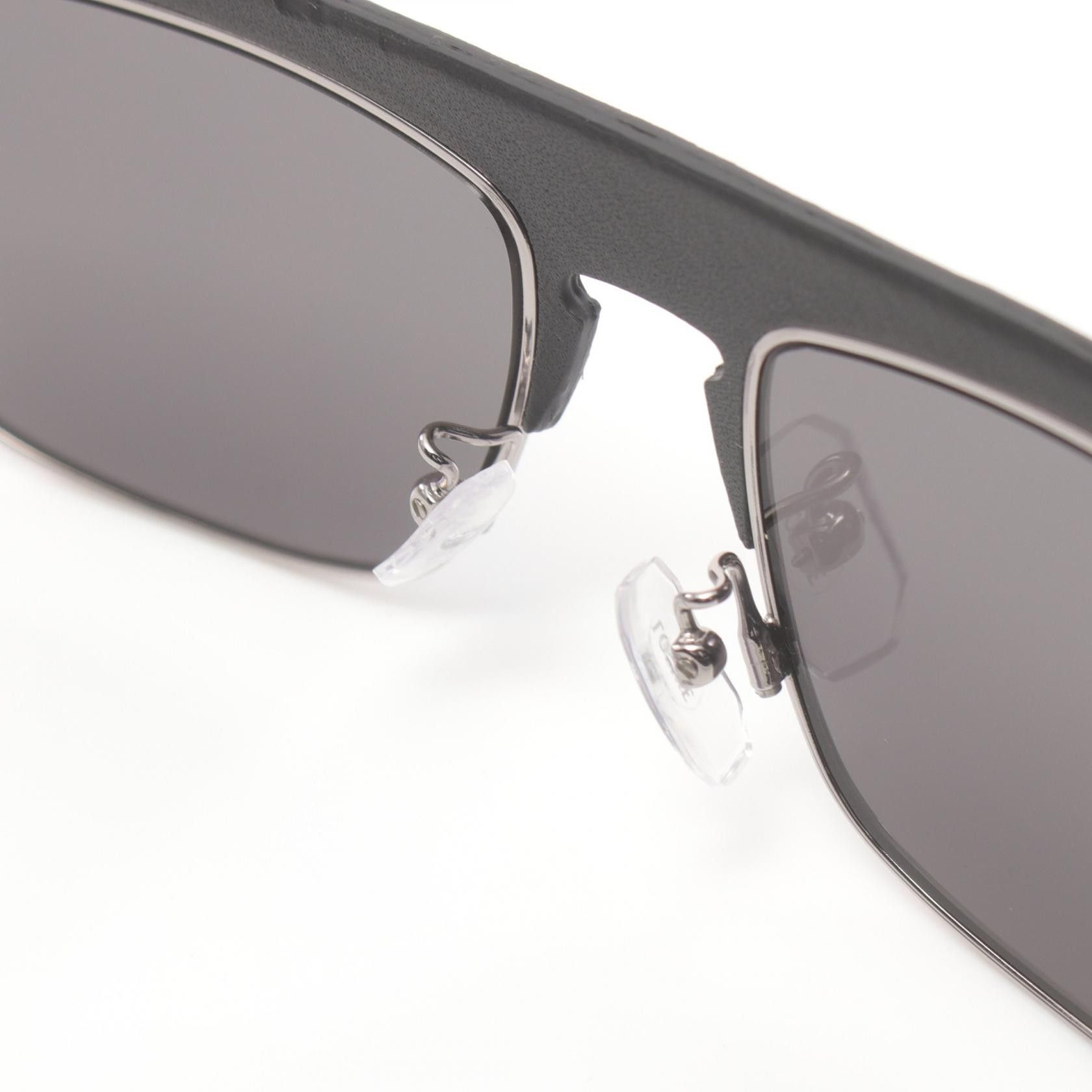 Loewe Loewe Leather Trim Oversized Tinted Sunglasses Plastic Sunglasses LW40006U 20A in Excellent Condition Size ONE SIZE - 6 Thumbnail