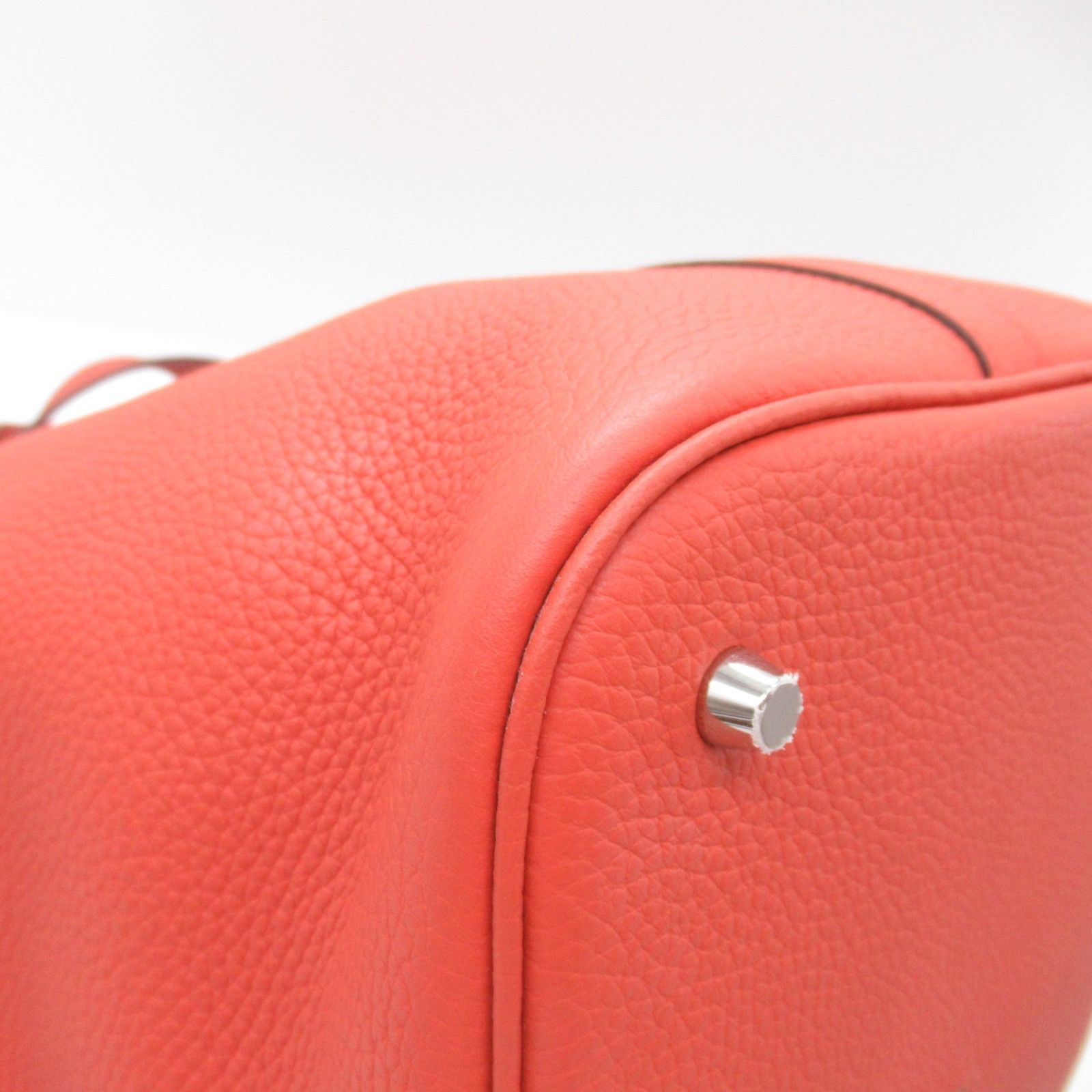 Hermes Hermes Clemence Picotin Lock GM Leather Handbag XIT004KT in Great Condition Size ONE SIZE - 11 Thumbnail