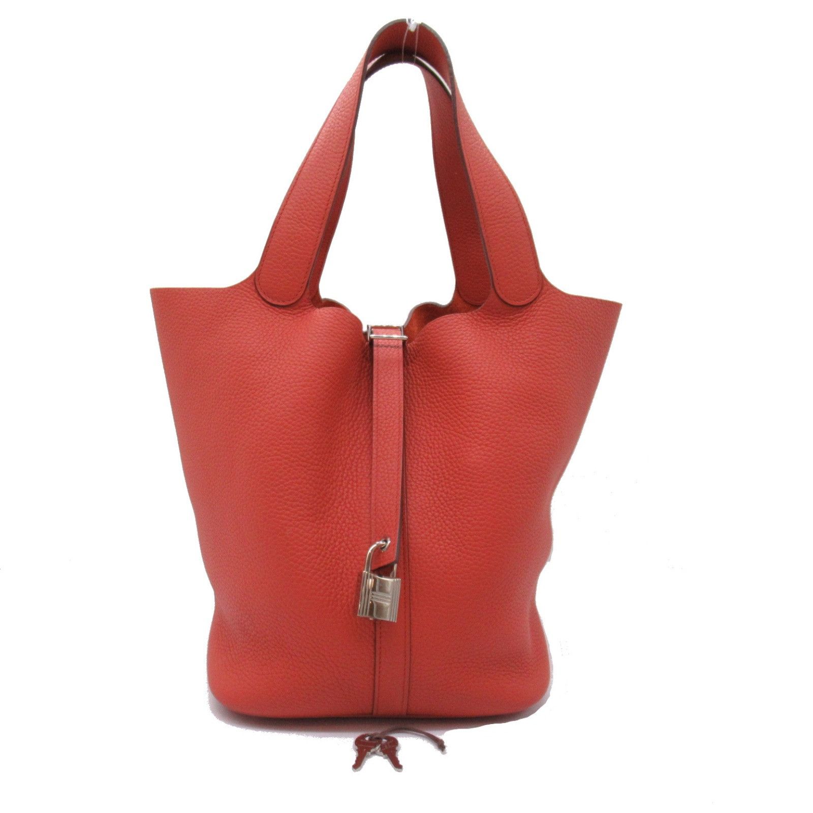 Hermes Hermes Clemence Picotin Lock GM Leather Handbag XIT004KT in Great Condition Size ONE SIZE - 6 Thumbnail