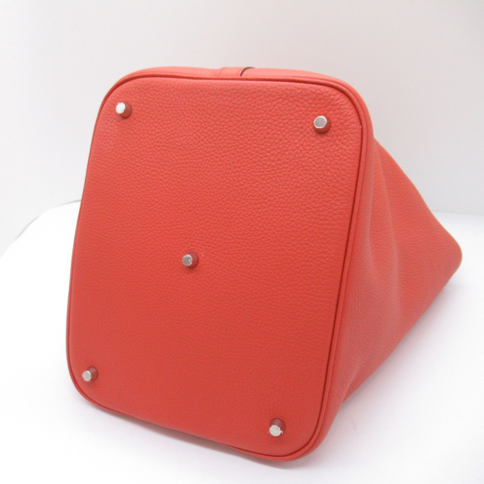 Hermes Hermes Clemence Picotin Lock GM Leather Handbag XIT004KT in Great Condition Size ONE SIZE - 4 Thumbnail