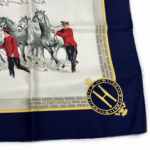 Hermes Hermes Hermes Silk Scarf Canvas Scarf in Great Condition Size ONE SIZE - 4 Thumbnail