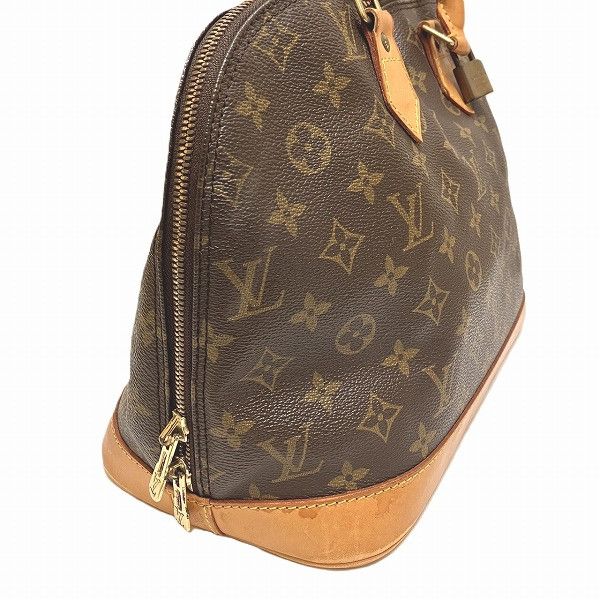 Louis Vuitton Louis Vuitton Louis Vuitton Alma Monogram Handbag M51130 Canvas Handbag M51130 in Fair Condition Size ONE SIZE - 4 Thumbnail