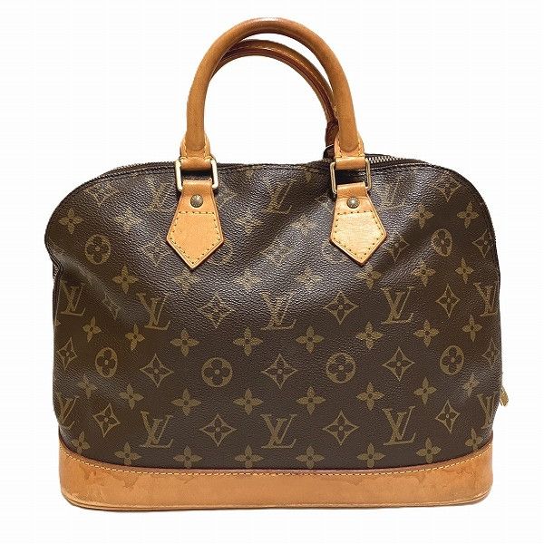 Louis Vuitton Louis Vuitton Louis Vuitton Alma Monogram Handbag M51130 Canvas Handbag M51130 in Fair Condition Size ONE SIZE - 2 Thumbnail