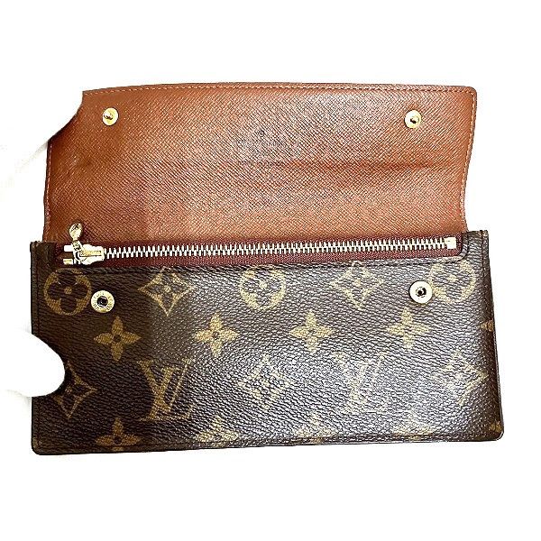 Louis Vuitton Louis Vuitton Louis Vuitton Monogram Accordion Wallet M58008 Canvas Long Wallet M58008 in Good Condition Size ONE SIZE - 2 Thumbnail