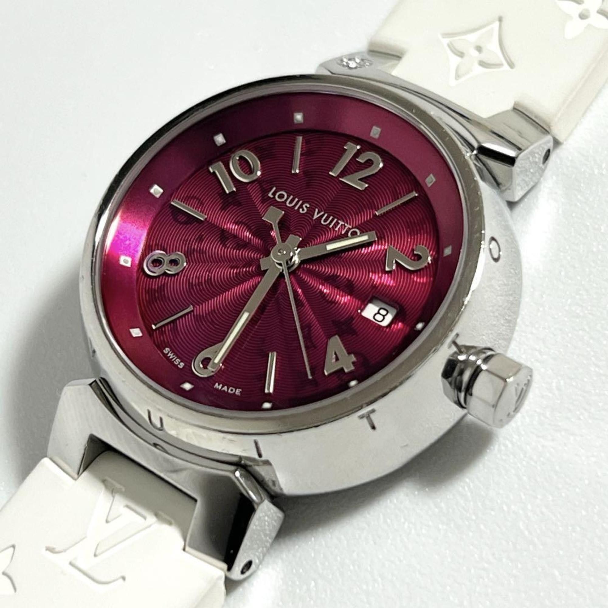 Louis Vuitton Louis Vuitton Ladies Watch Tambour Monogram Q121W Size ONE SIZE - 2 Thumbnail