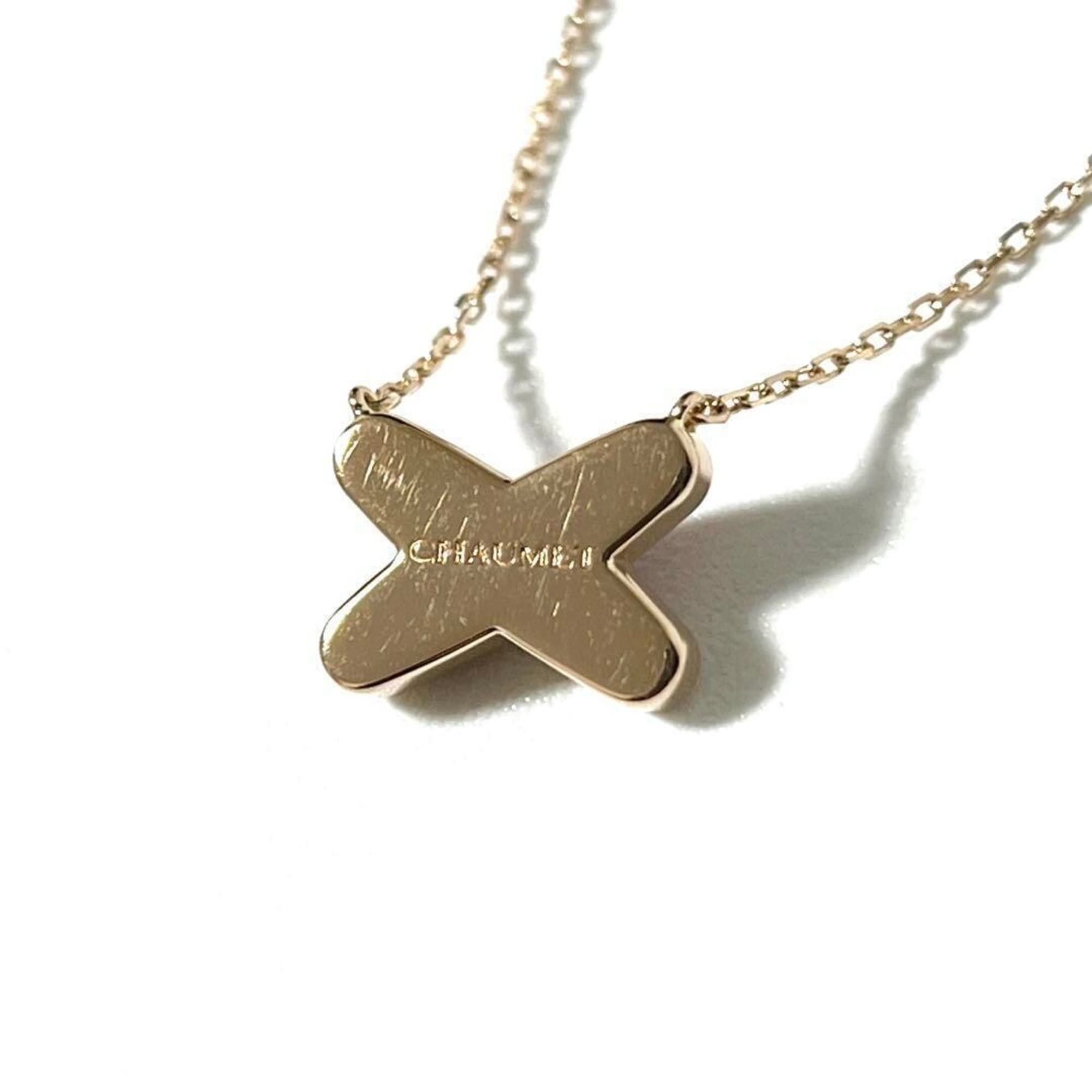 Other CHAUMET Women's Jeux de Liens Pendant Necklace K18 Pink Gold Diamond Size ONE SIZE - 2 Thumbnail