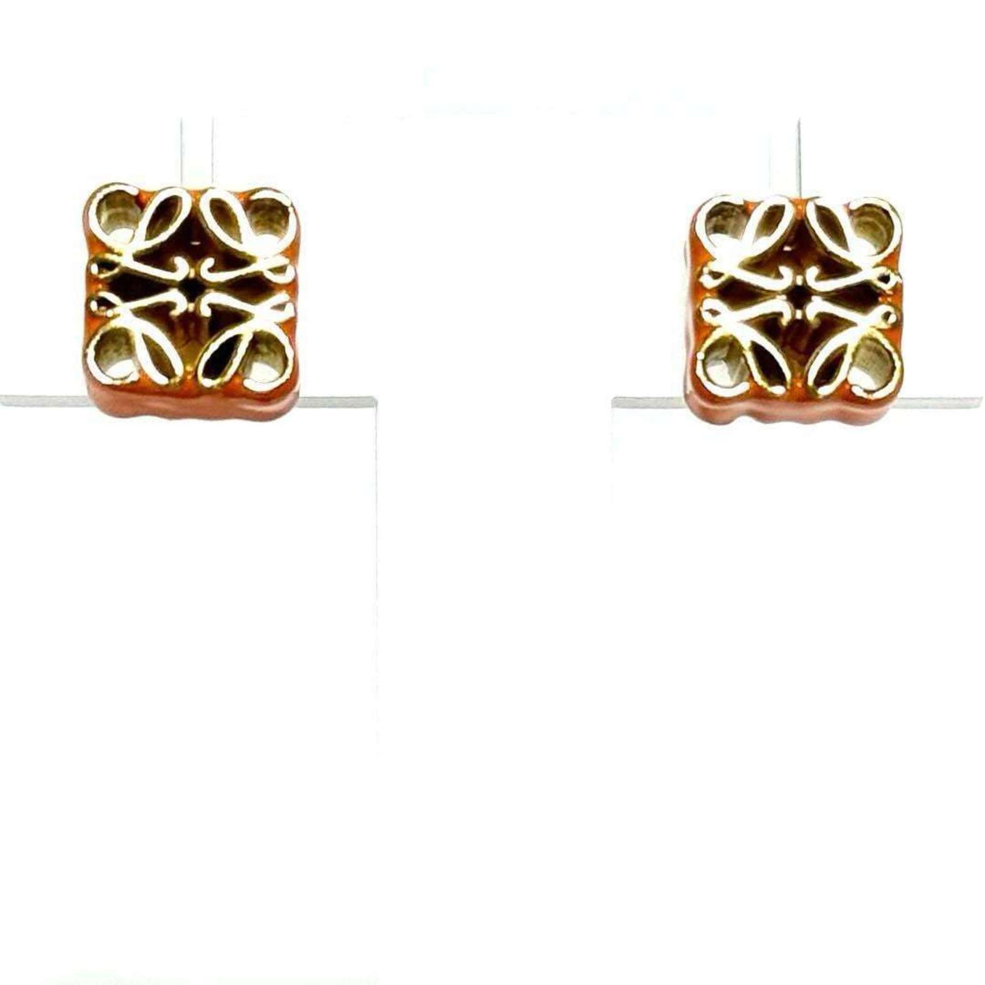 Loewe LOEWE Women's Anagram Stud Earrings in Silver 925 Size ONE SIZE - 2 Thumbnail