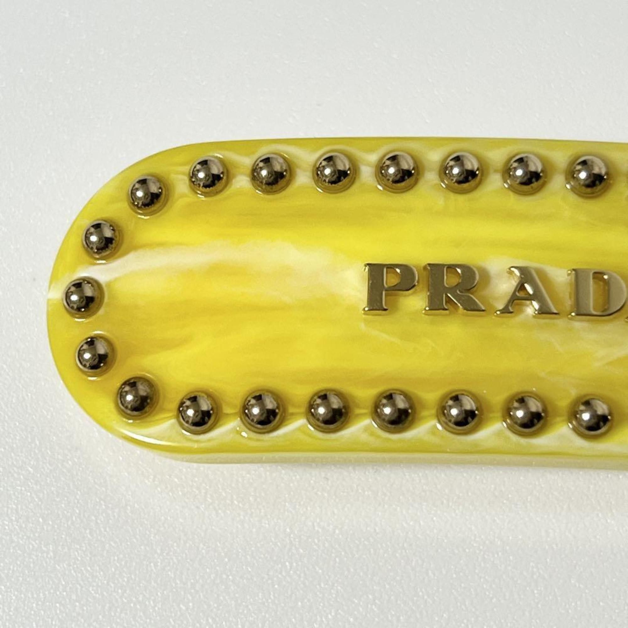 Prada PRADA Women's Barrette Plex Hair Clip Hairpin Size ONE SIZE - 6 Thumbnail