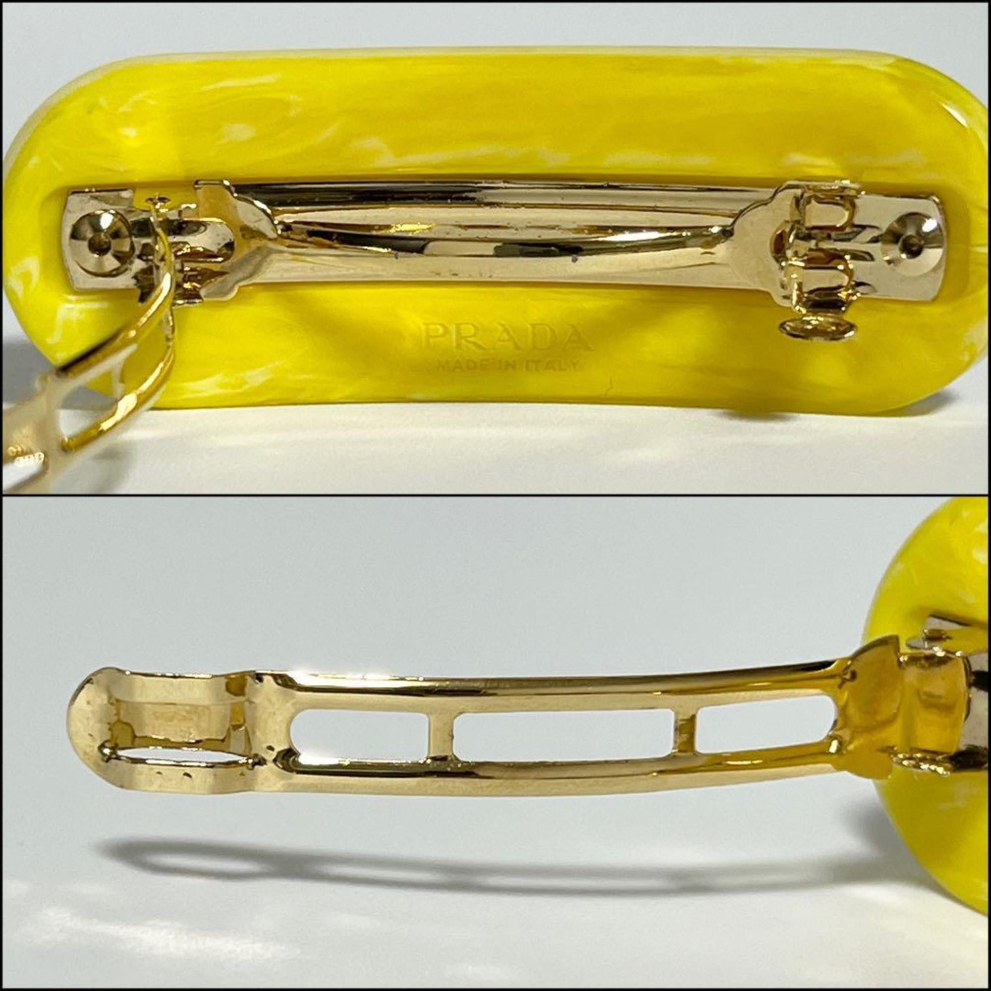 Prada PRADA Women's Barrette Plex Hair Clip Hairpin Size ONE SIZE - 5 Thumbnail