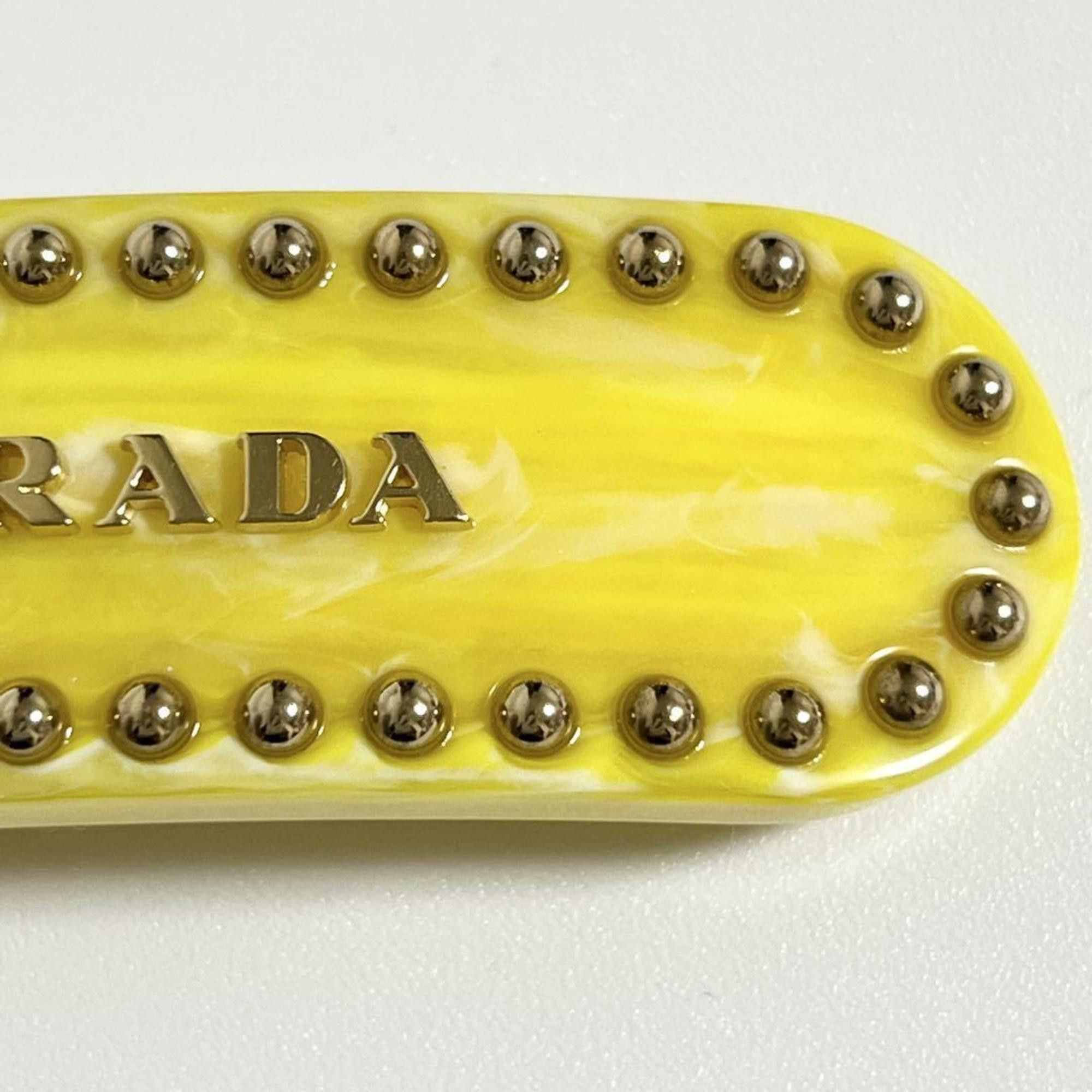 Prada PRADA Women's Barrette Plex Hair Clip Hairpin Size ONE SIZE - 7 Thumbnail