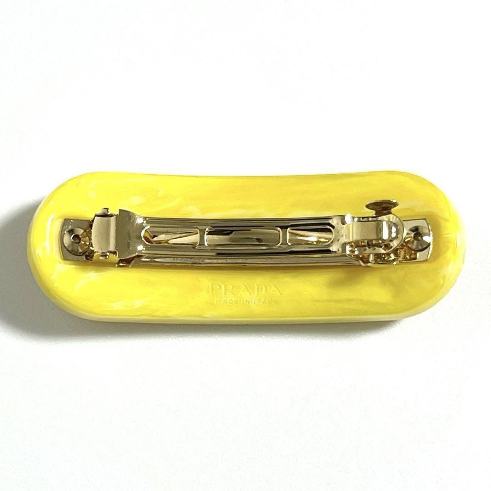 Prada PRADA Women's Barrette Plex Hair Clip Hairpin Size ONE SIZE - 3 Thumbnail