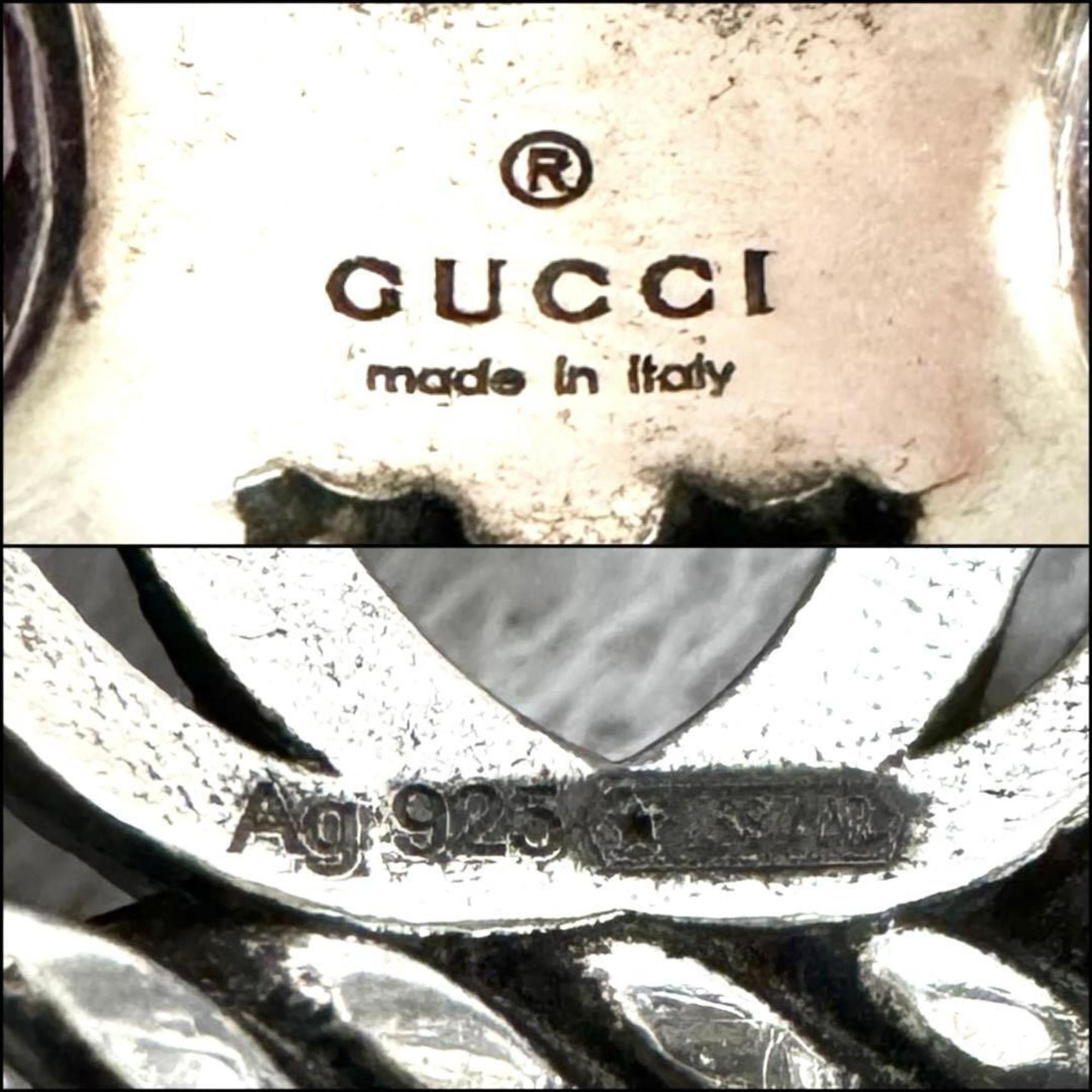 Gucci GUCCI Women's Interlocking G Ring, Silver Size ONE SIZE - 8 Thumbnail