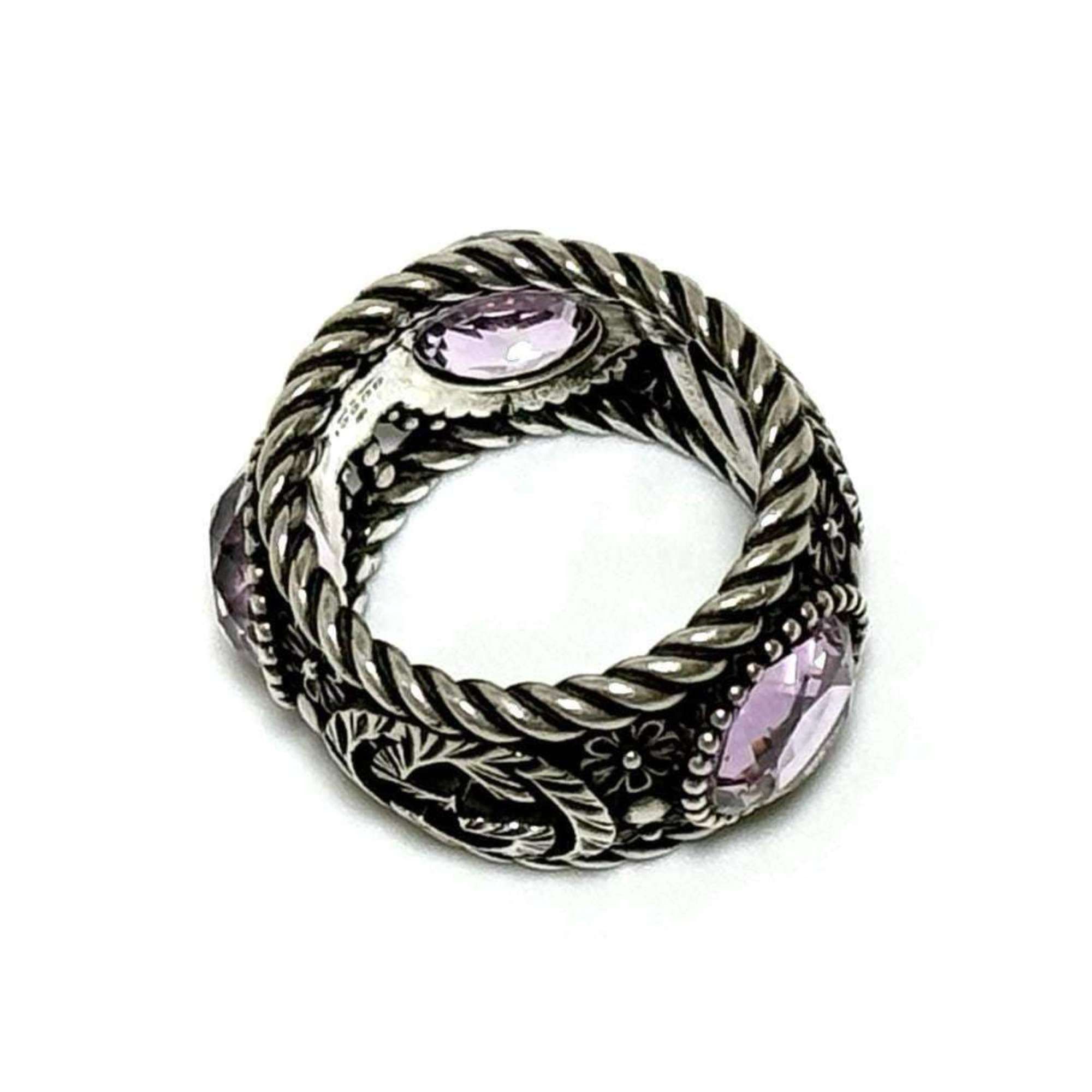 Gucci GUCCI Women's Interlocking G Ring, Silver Size ONE SIZE - 7 Thumbnail