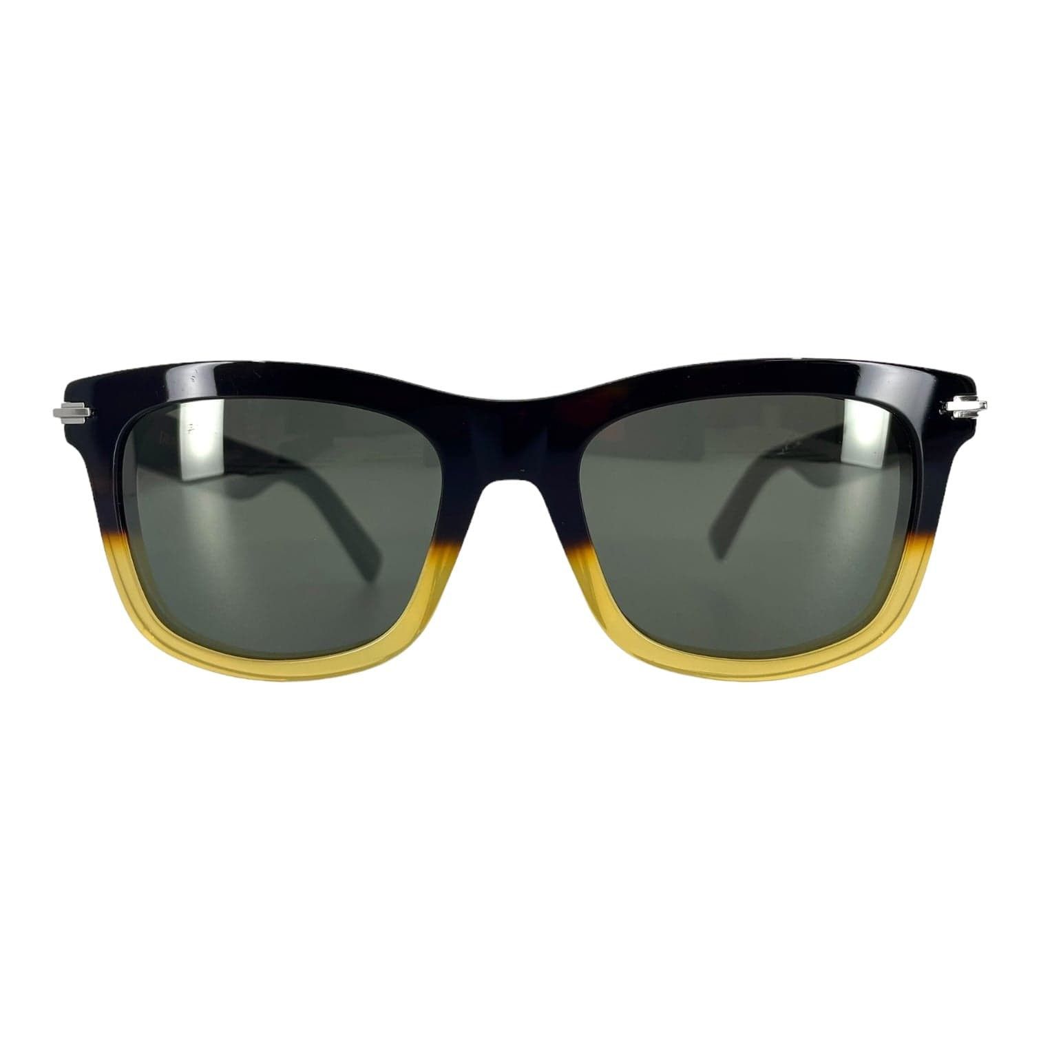 Dior Dior Black Suit S13I Sunglasses Black Yellow Size ONE SIZE - 3 Thumbnail