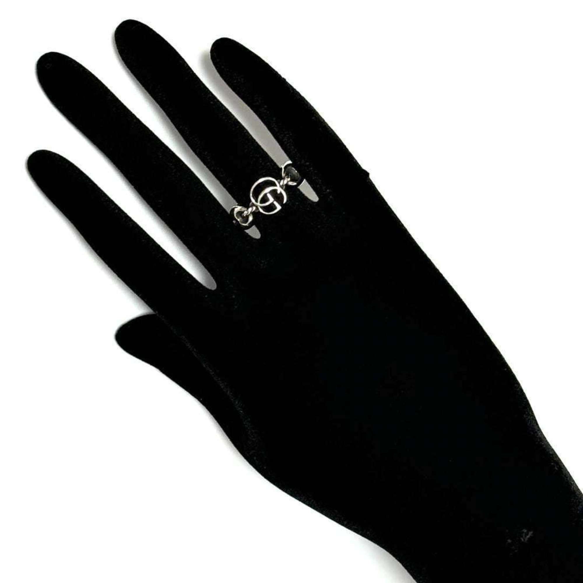 Gucci GUCCI Men's Anchor Chain Ring, Silver 925 Size ONE SIZE - 10 Thumbnail