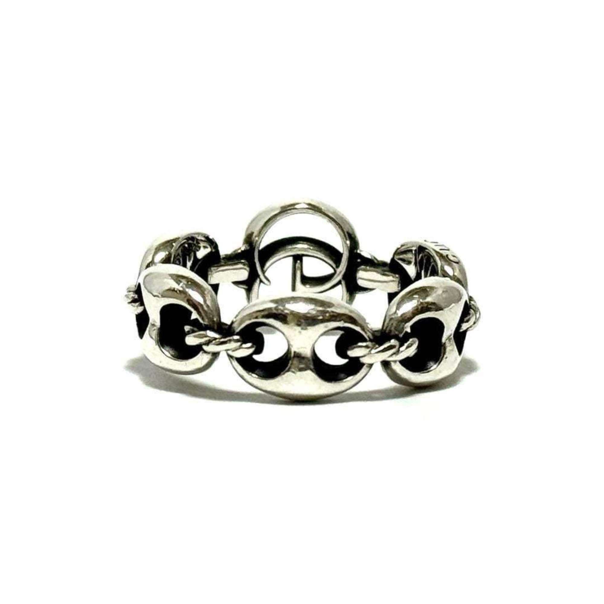 Gucci GUCCI Men's Anchor Chain Ring, Silver 925 Size ONE SIZE - 5 Thumbnail