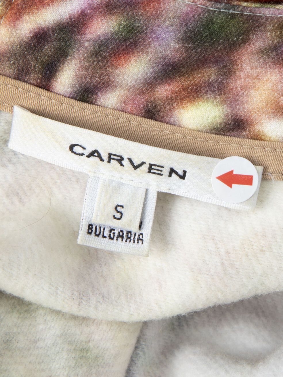 Carven Abstract Mini Skater Dress Size S / US 4 / IT 40 - 10 Thumbnail