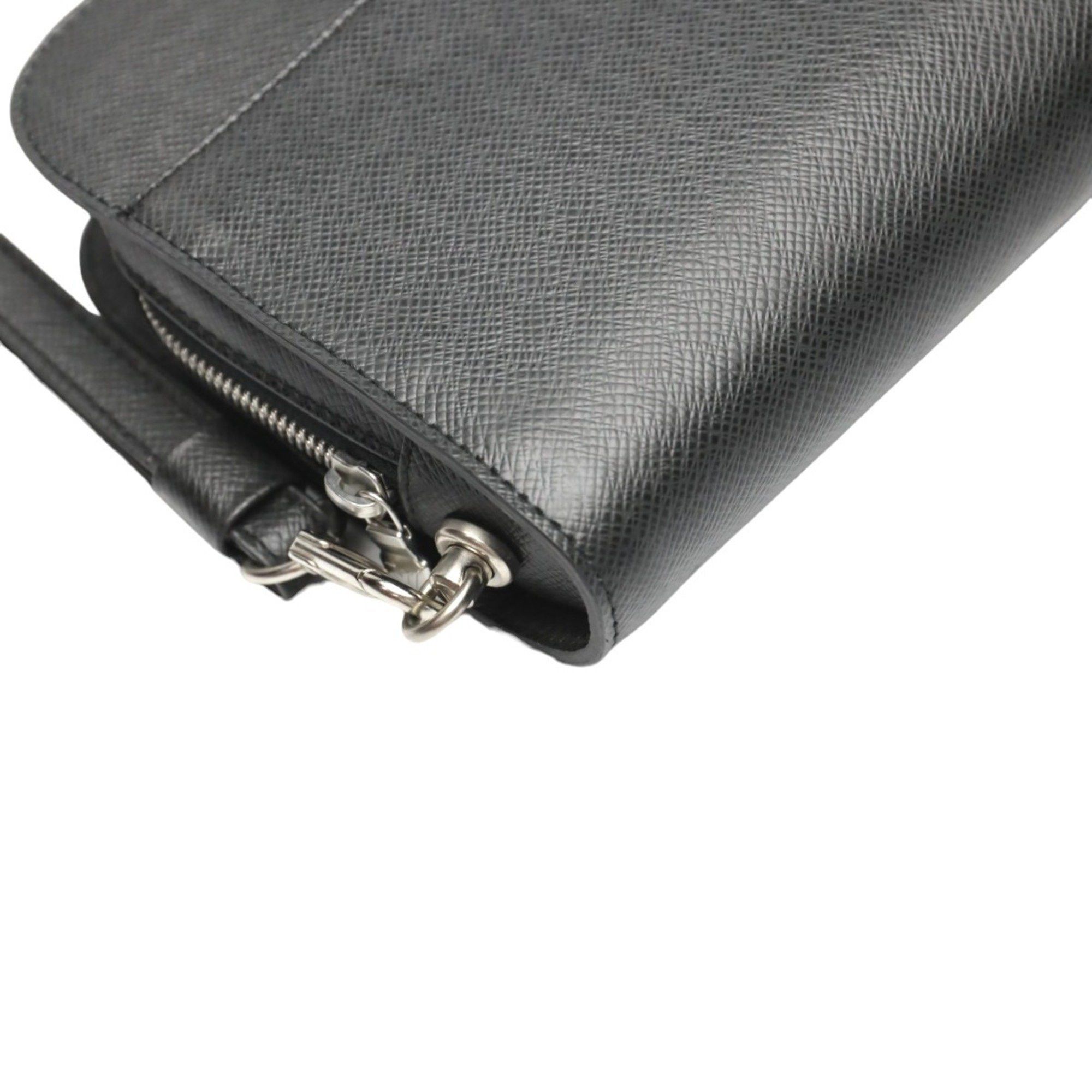 Louis Vuitton Louis Vuitton Second Bag Taiga Baikal Aldwaz M30182 Black LV Size ONE SIZE - 9 Thumbnail