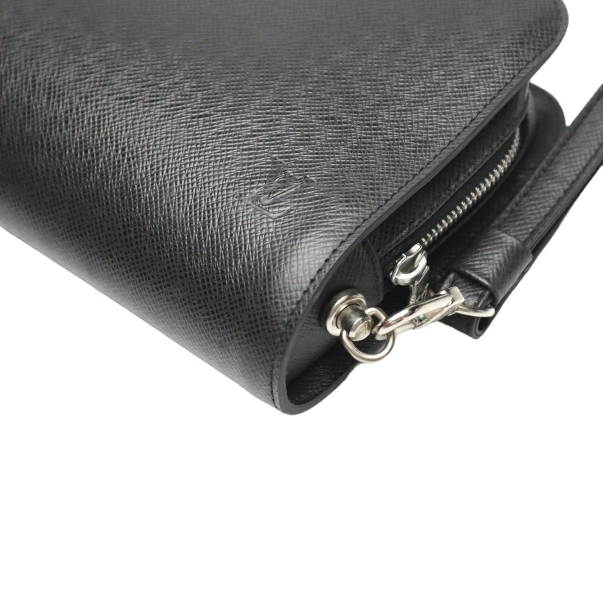 Louis Vuitton Louis Vuitton Second Bag Taiga Baikal Aldwaz M30182 Black LV Size ONE SIZE - 8 Thumbnail