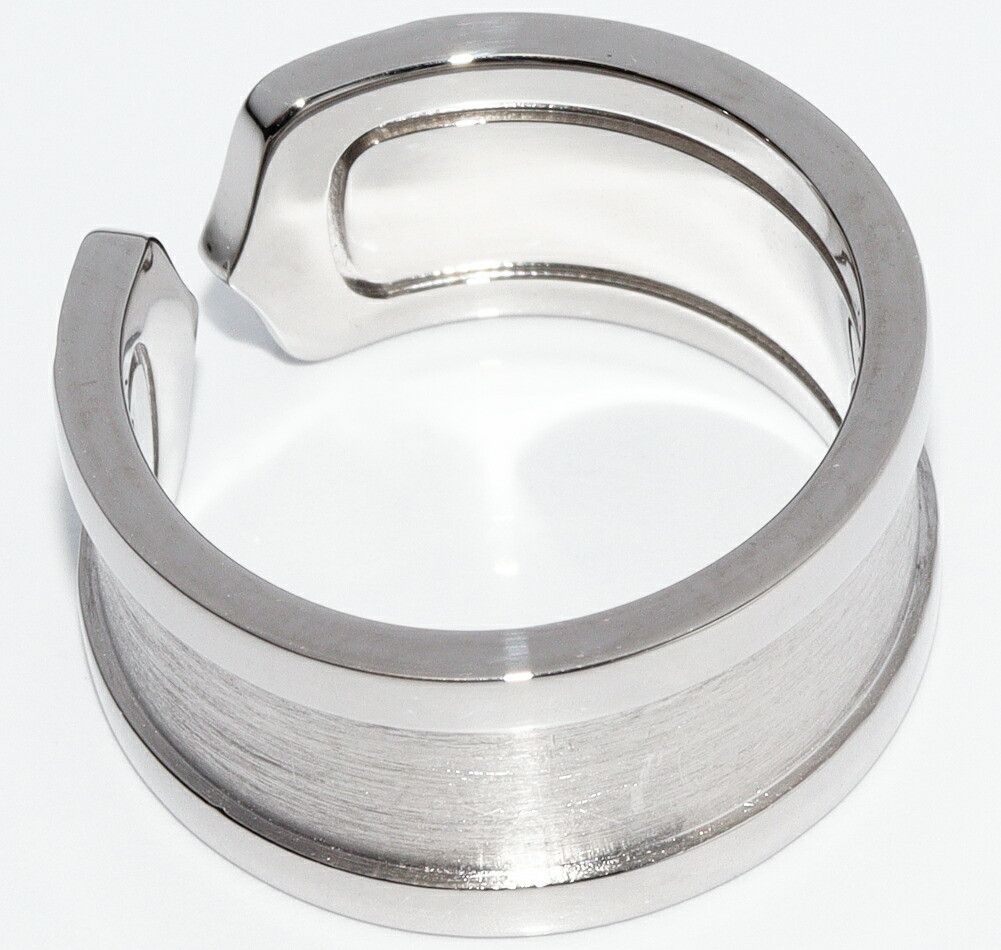 Cartier Cartier Cartier K18WG Diamond Ring B40441 Metal Ring B40441 in Great Condition Size ONE SIZE - 4 Thumbnail