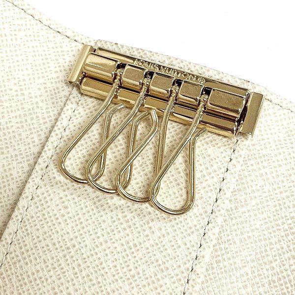 Louis Vuitton Louis Vuitton Louis Vuitton Damier Azur Key Case N60020 Canvas Key Holder N60020 in Great Condition Size ONE SIZE - 5 Thumbnail