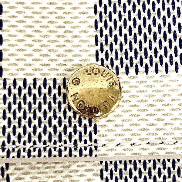 Louis Vuitton Louis Vuitton Louis Vuitton Damier Azur Key Case N60020 Canvas Key Holder N60020 in Great Condition Size ONE SIZE - 8 Thumbnail