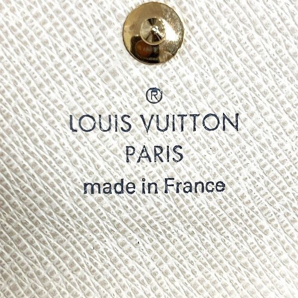 Louis Vuitton Louis Vuitton Louis Vuitton Damier Azur Key Case N60020 Canvas Key Holder N60020 in Great Condition Size ONE SIZE - 4 Thumbnail
