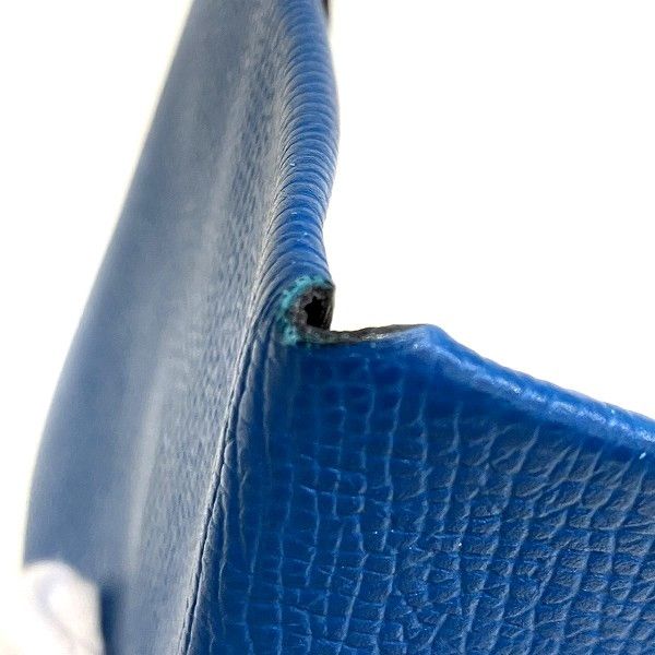 Hermes Hermes Hermes Bastia Leather Coin Case Leather Coin Case in Good Condition Size ONE SIZE - 3 Thumbnail