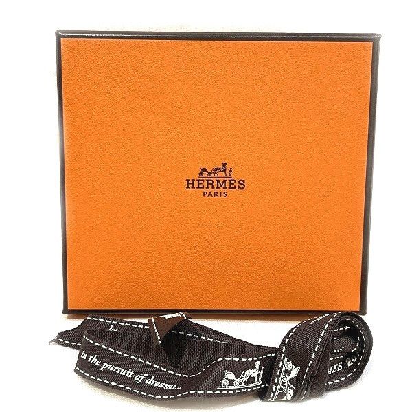 Hermes Hermes Hermes Bastia Leather Coin Case Leather Coin Case in Good Condition Size ONE SIZE - 6 Thumbnail