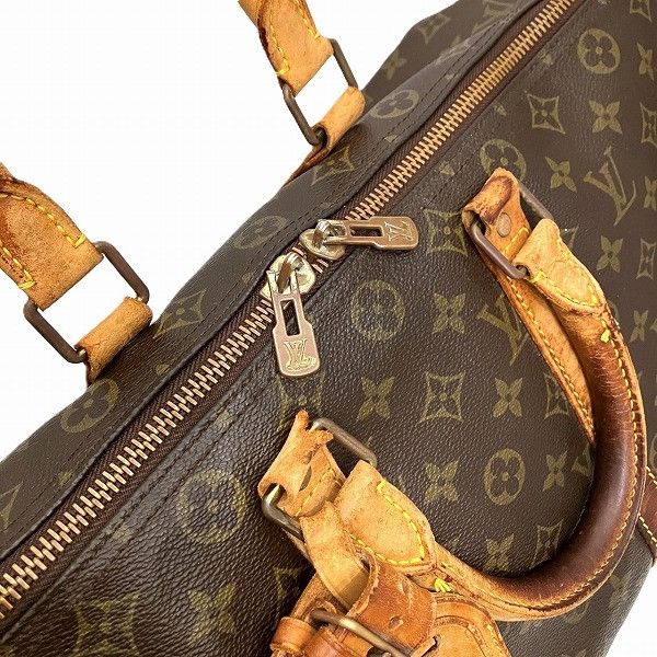 Louis Vuitton Louis Vuitton Louis Vuitton Monogram Keepall Bandouliere 45 Bag Canvas Travel Bag M41428 in Fair Condition Size ONE SIZE - 9 Thumbnail