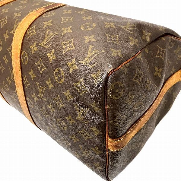 Louis Vuitton Louis Vuitton Louis Vuitton Monogram Keepall Bandouliere 45 Bag Canvas Travel Bag M41428 in Fair Condition Size ONE SIZE - 4 Thumbnail