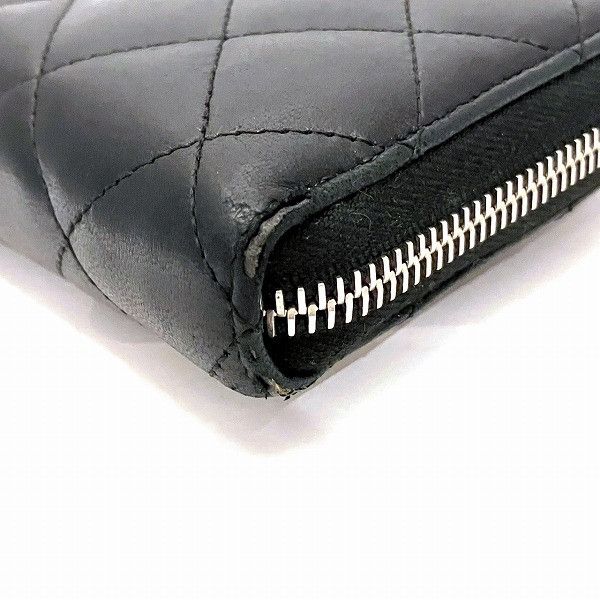 Chanel Chanel Chanel Matelasse Long Wallet A50097 Leather Long Wallet A50097 in Good Condition Size ONE SIZE - 7 Thumbnail