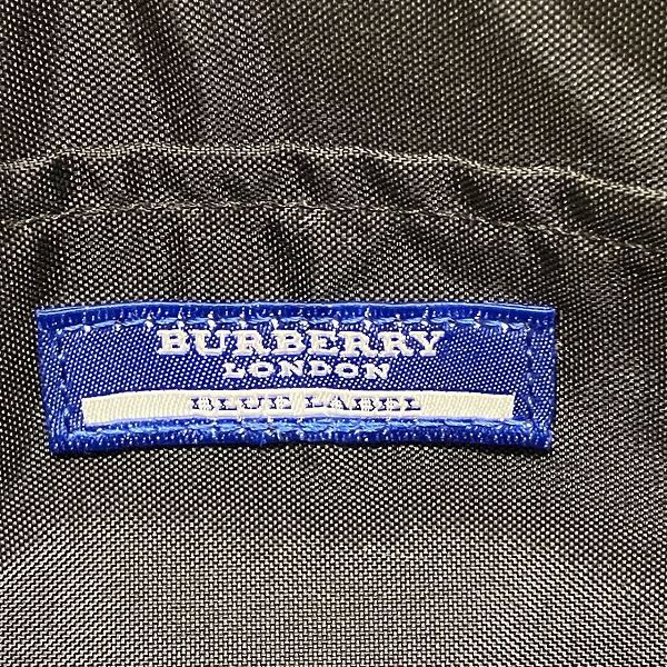 Burberry Burberry Burberry Nova Check Nylon Leather Pouch Canvas Vanity Bag in Good Condition Size ONE SIZE - 5 Thumbnail