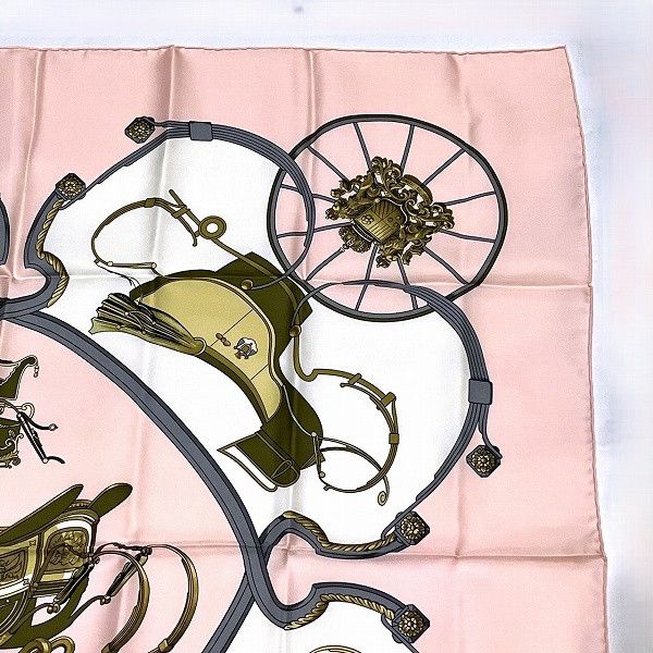 Hermes Hermes Hermes Silk Scarf Carré 90 Spring Canvas Scarf in Great Condition Size ONE SIZE - 6 Thumbnail